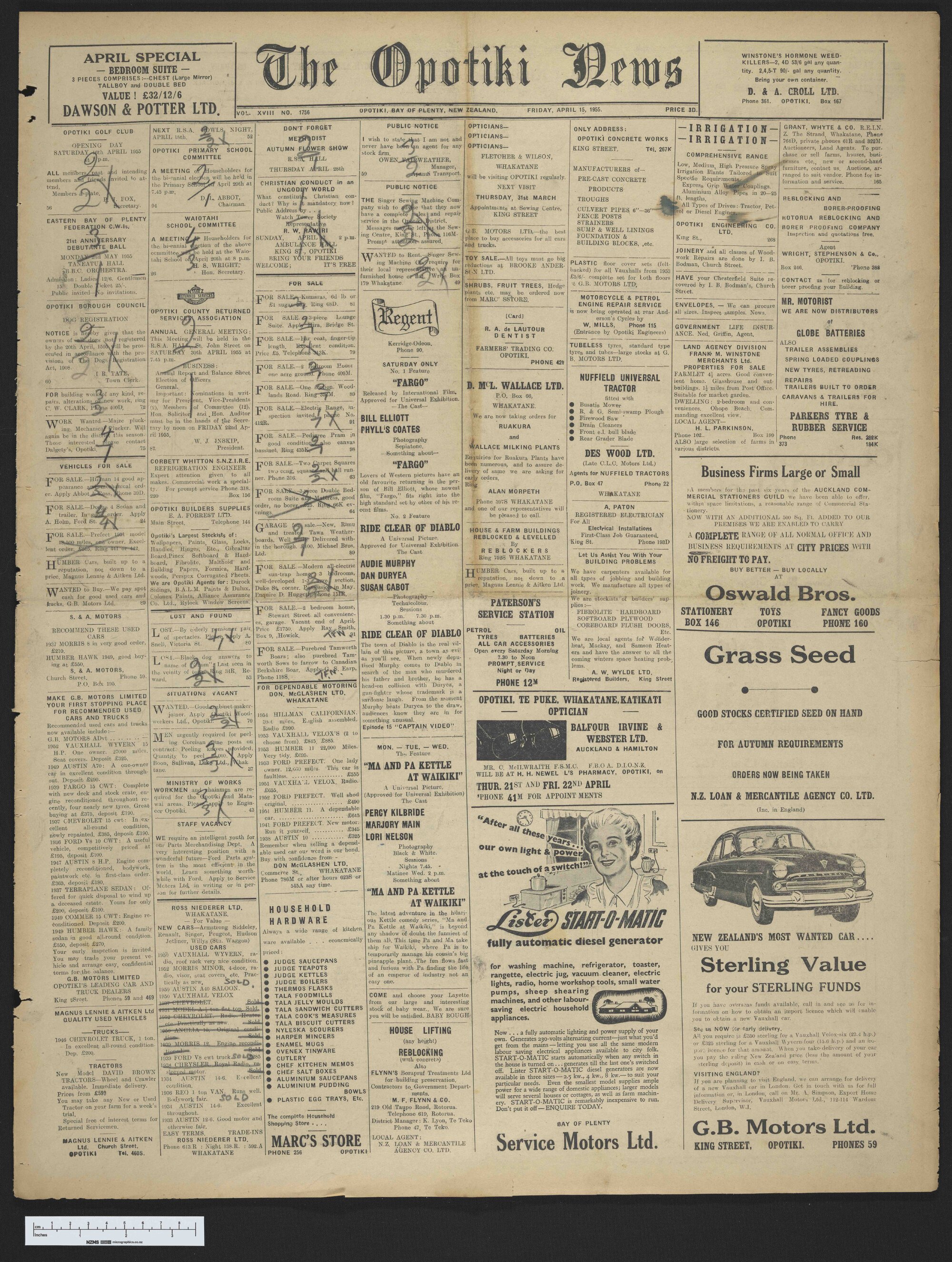 1955-04-15 Opotiki News