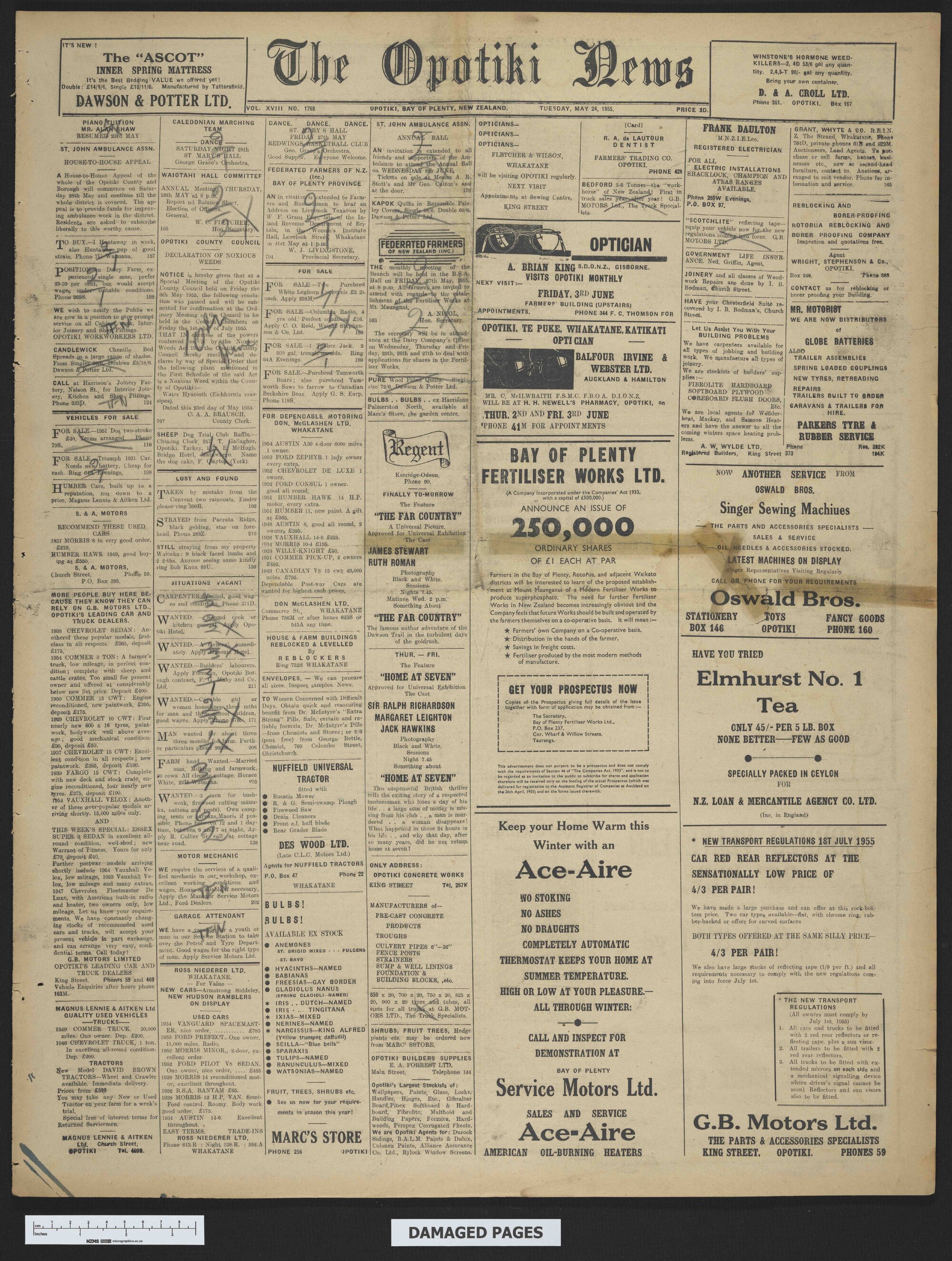 1955-05-24 Opotiki News
