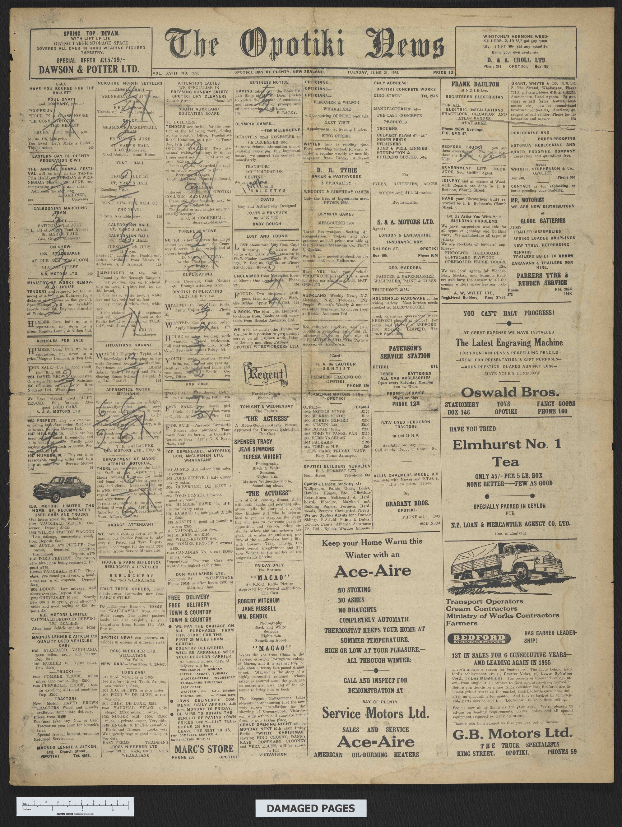 1955-06-21 Opotiki News