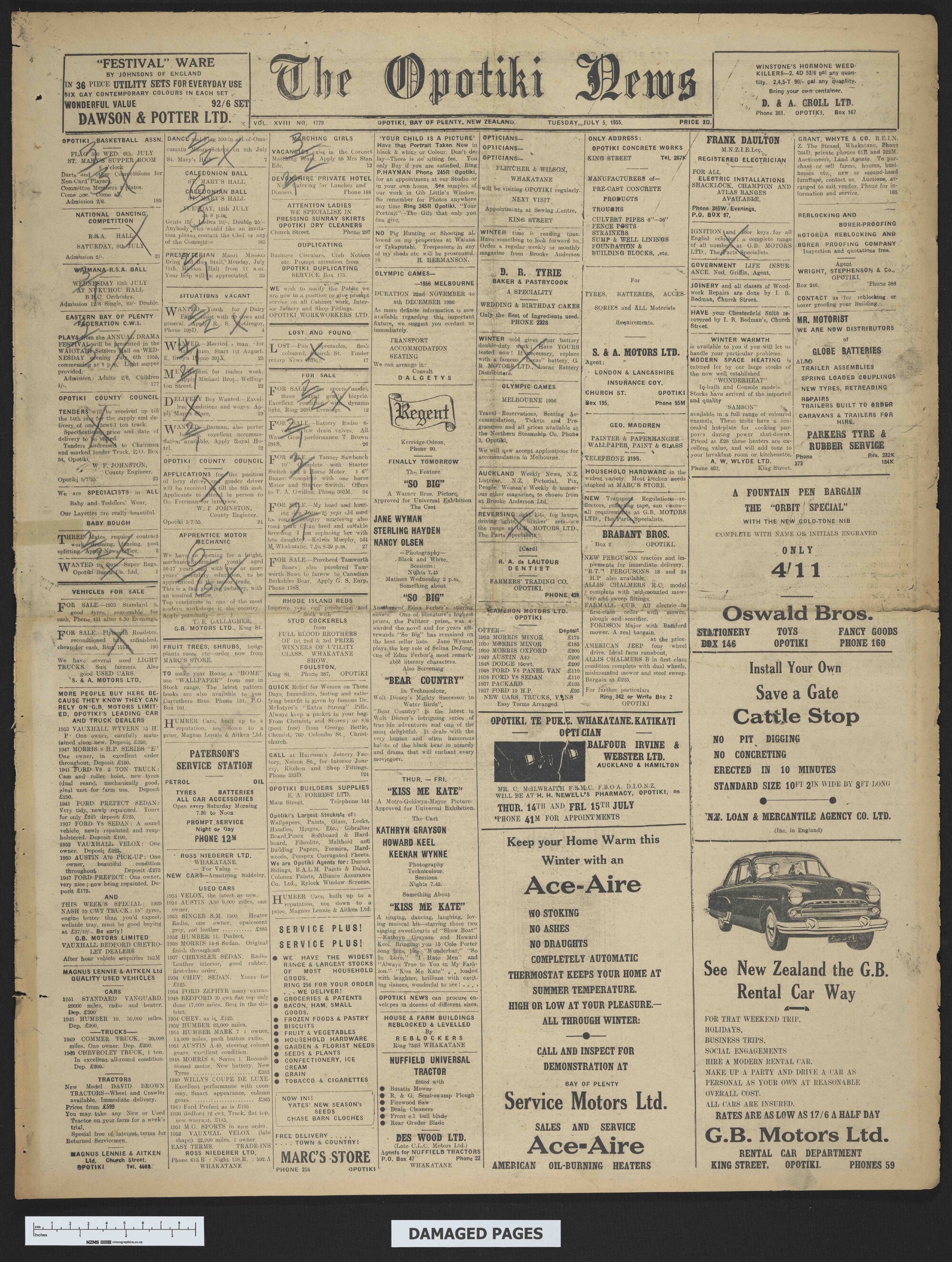 1955-07-05 Opotiki News