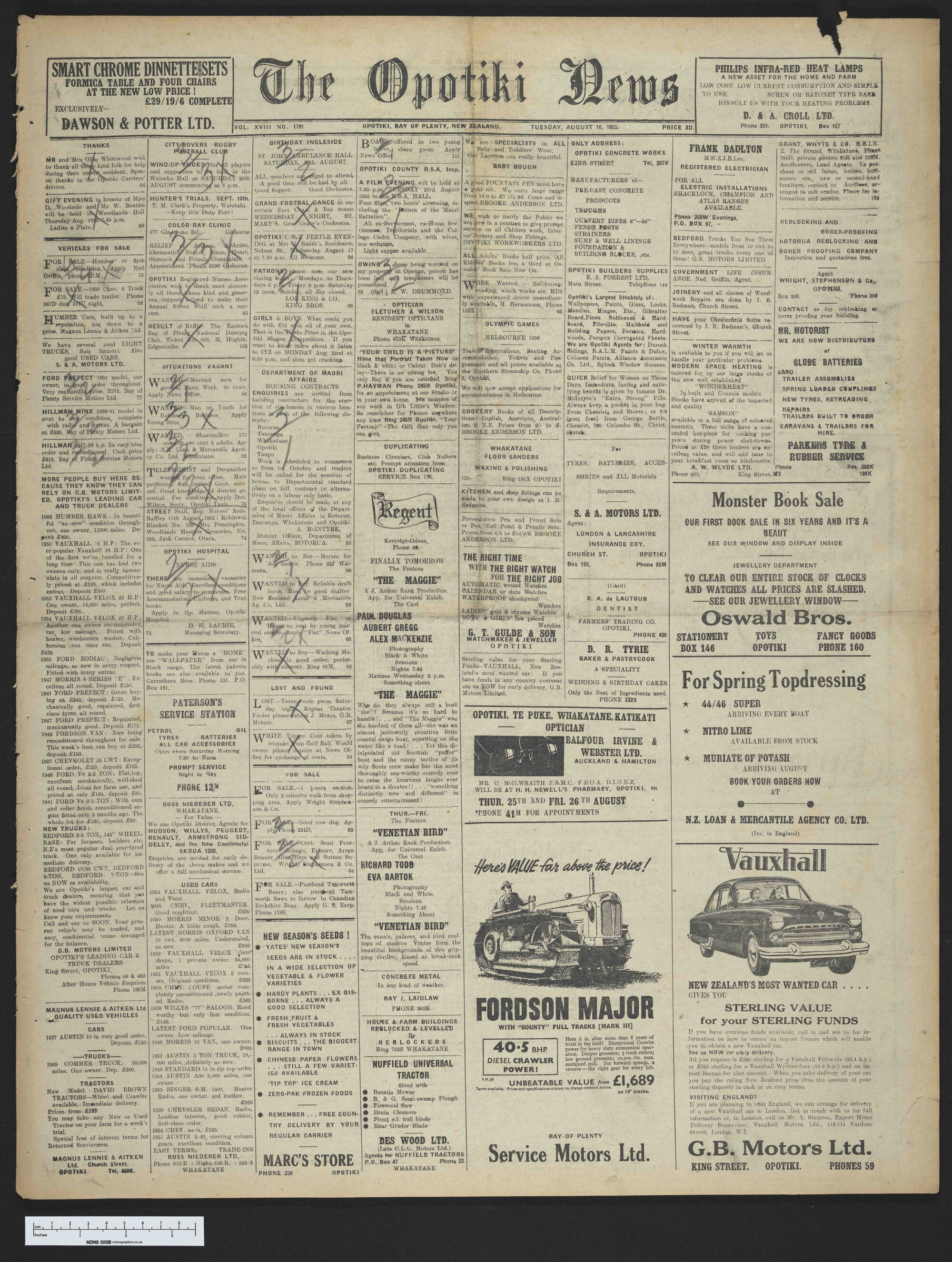 1955-08-16 Opotiki News