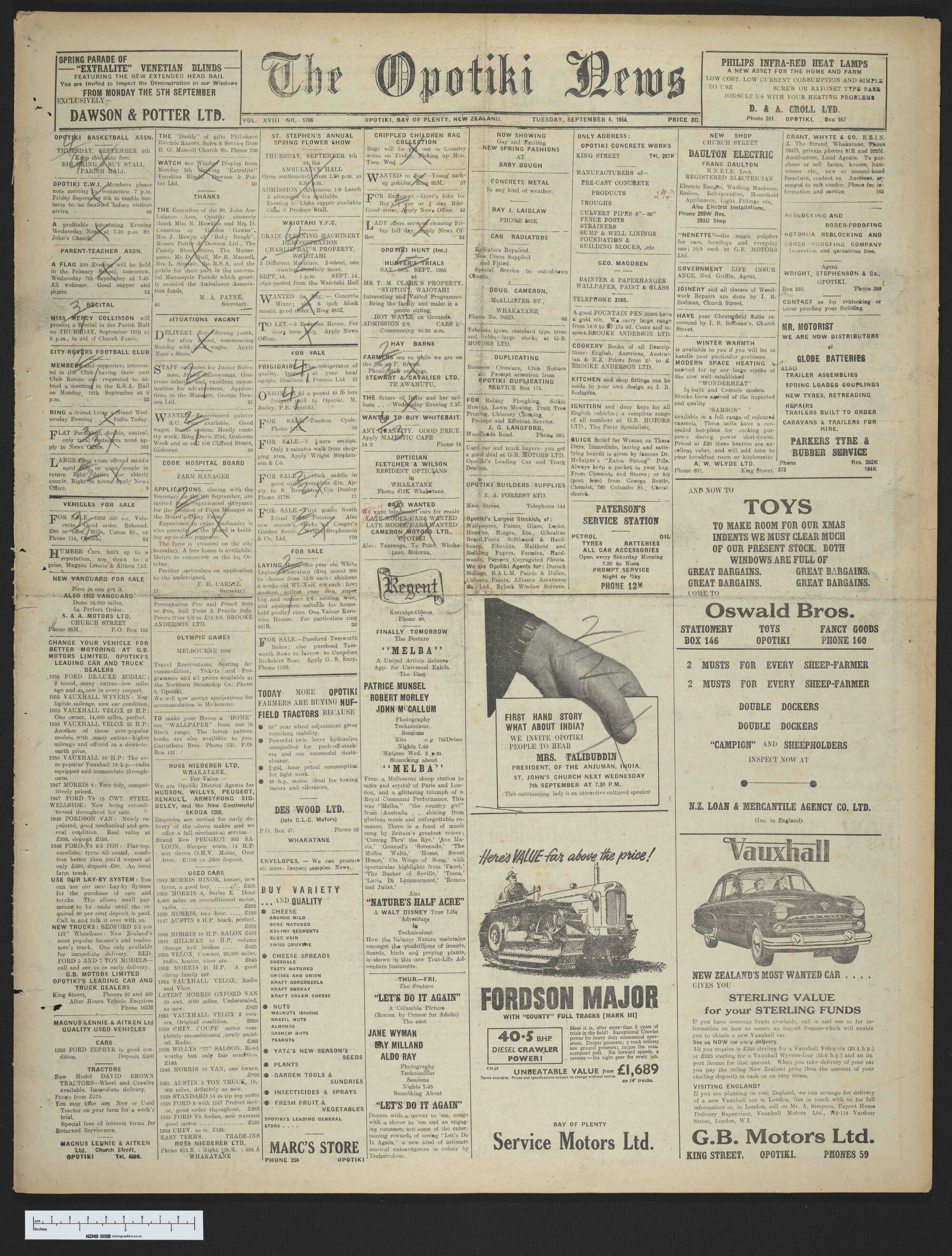 1955-09-06 Opotiki News
