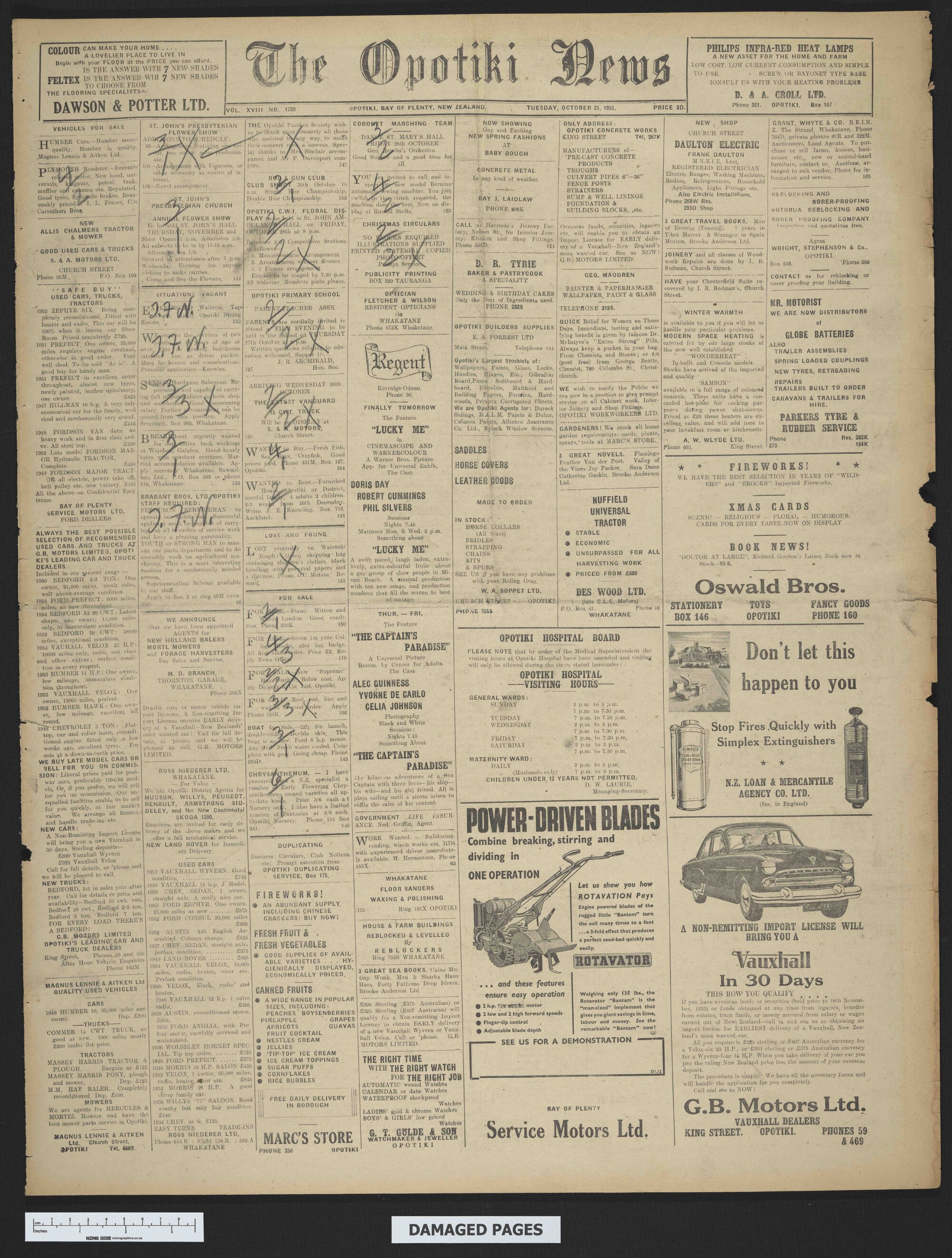 1955-10-25 Opotiki News