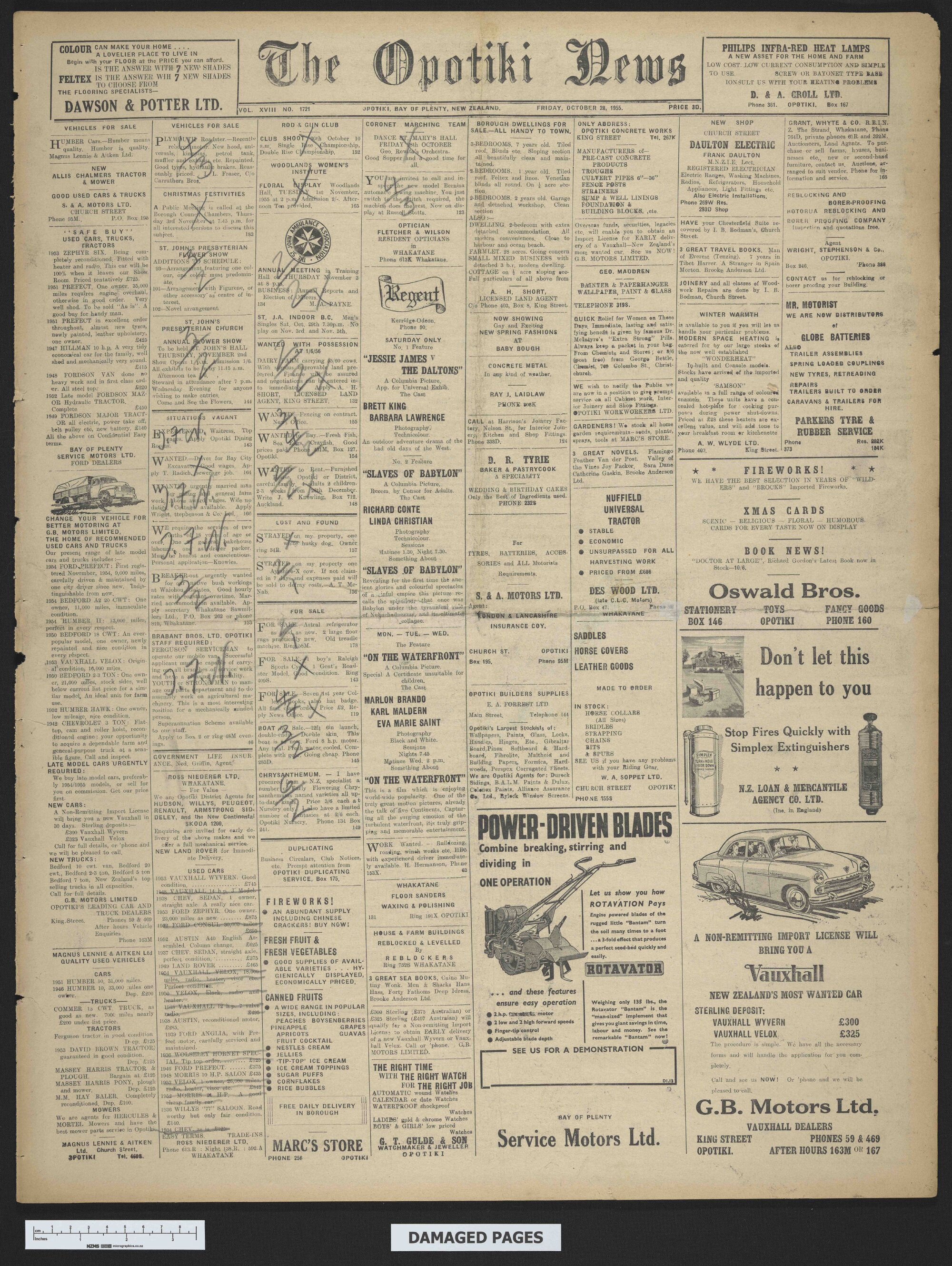 1955-10-28 Opotiki News