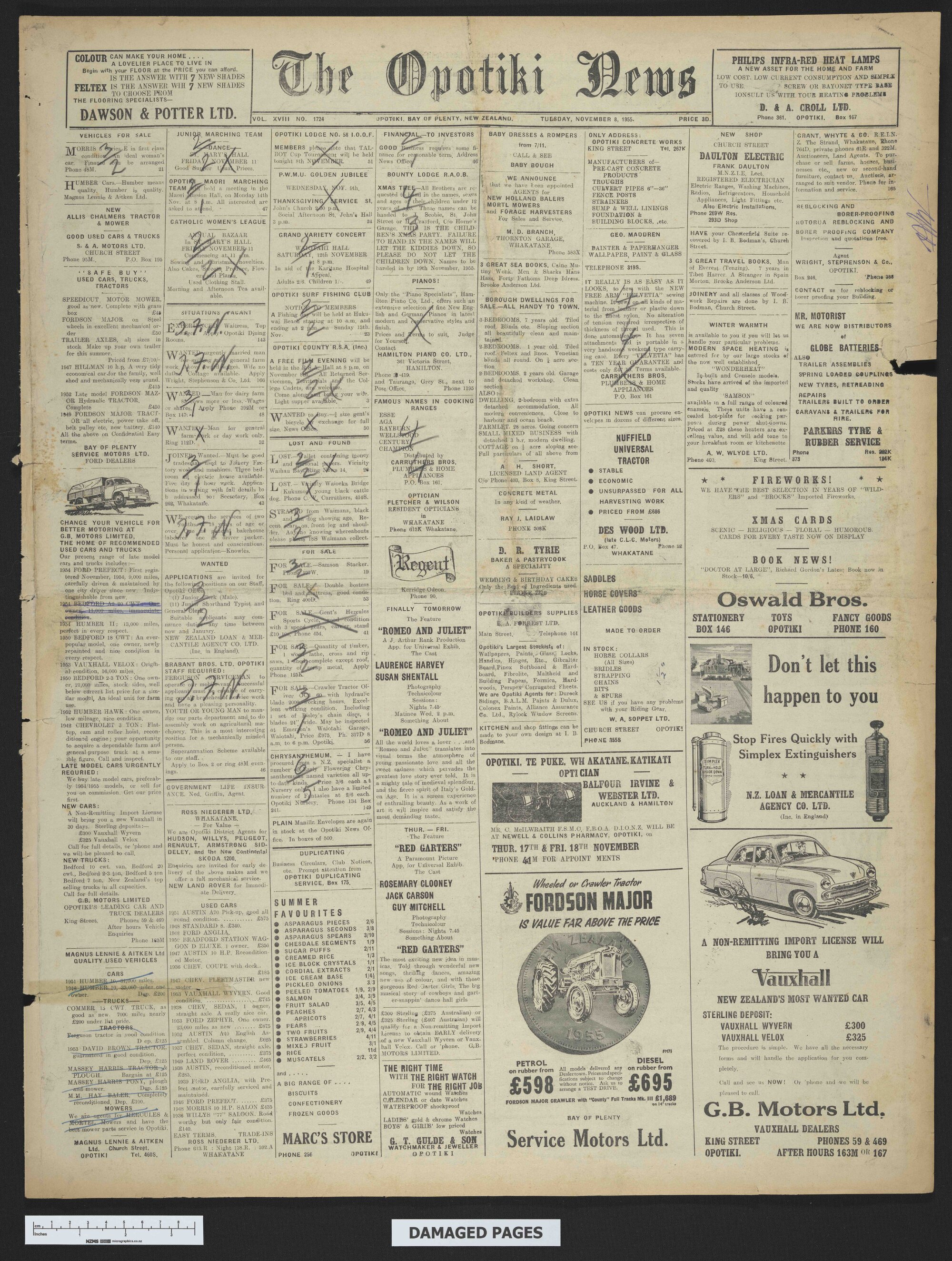 1955-11-08 Opotiki News