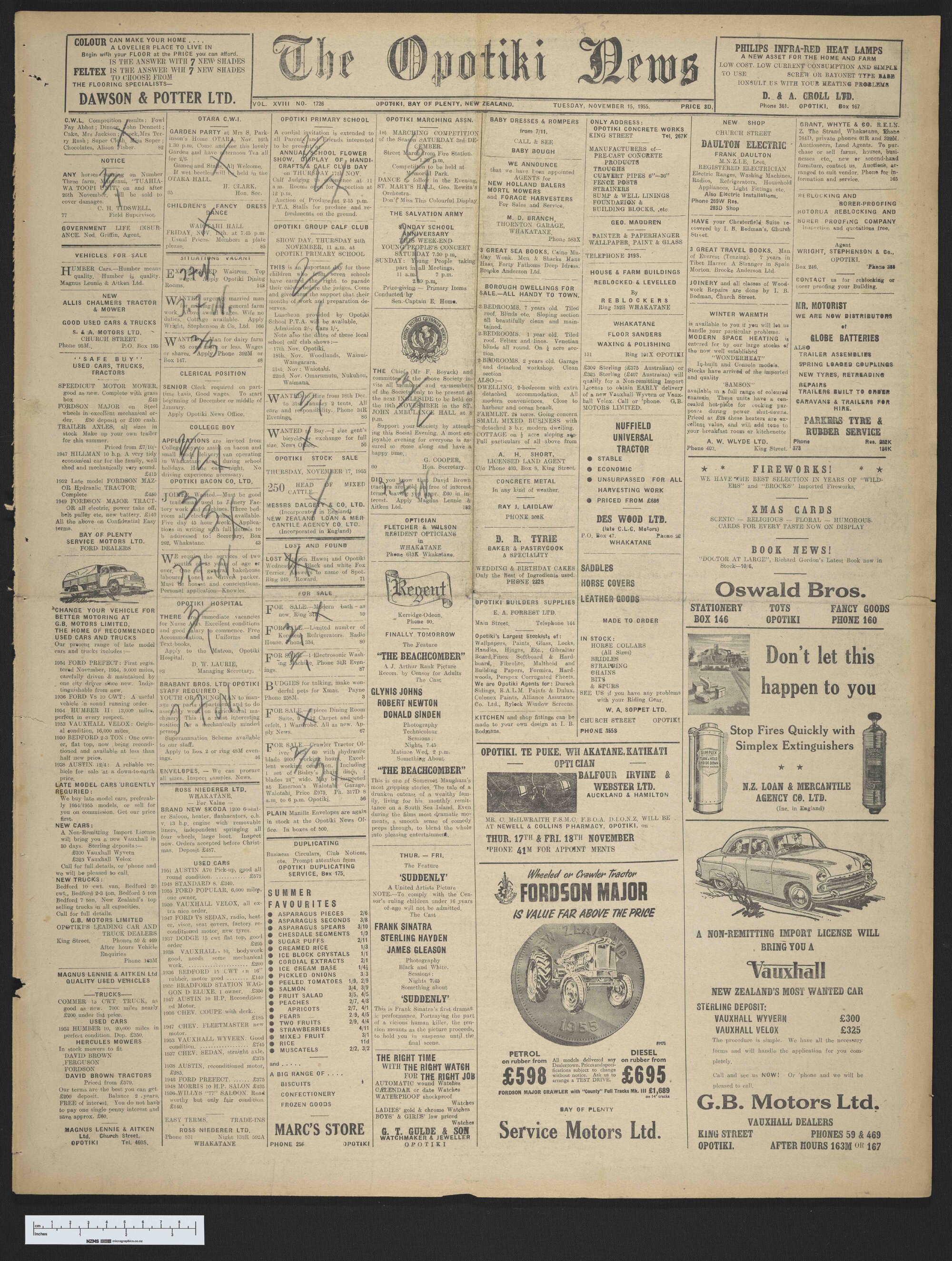 1955-11-15 Opotiki News