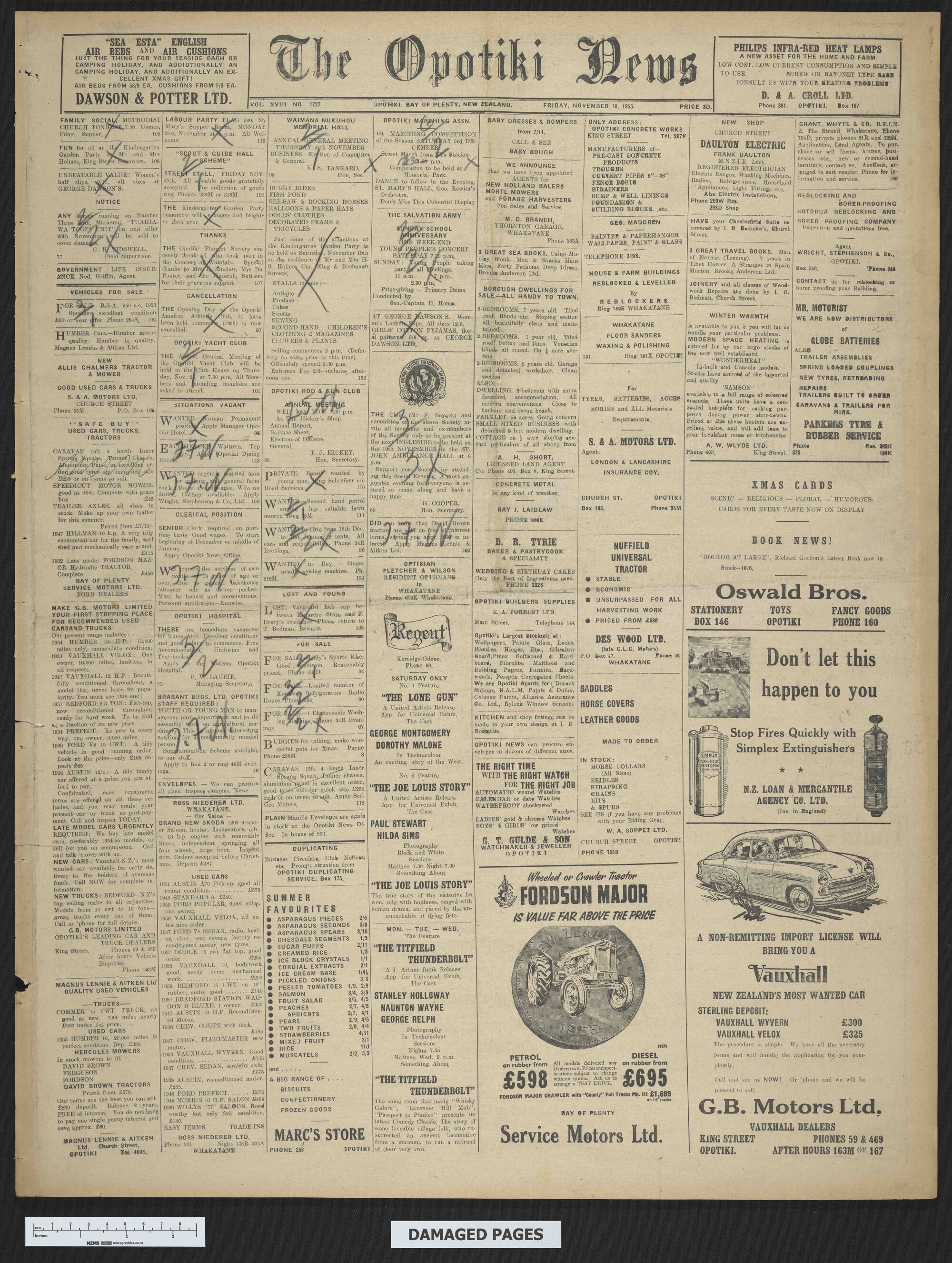 1955-11-18 Opotiki News