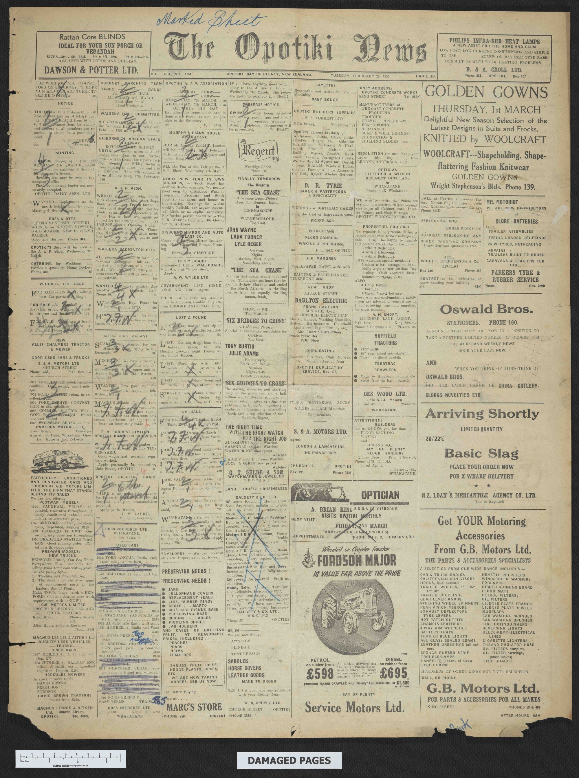 1956-02-28 Opotiki News