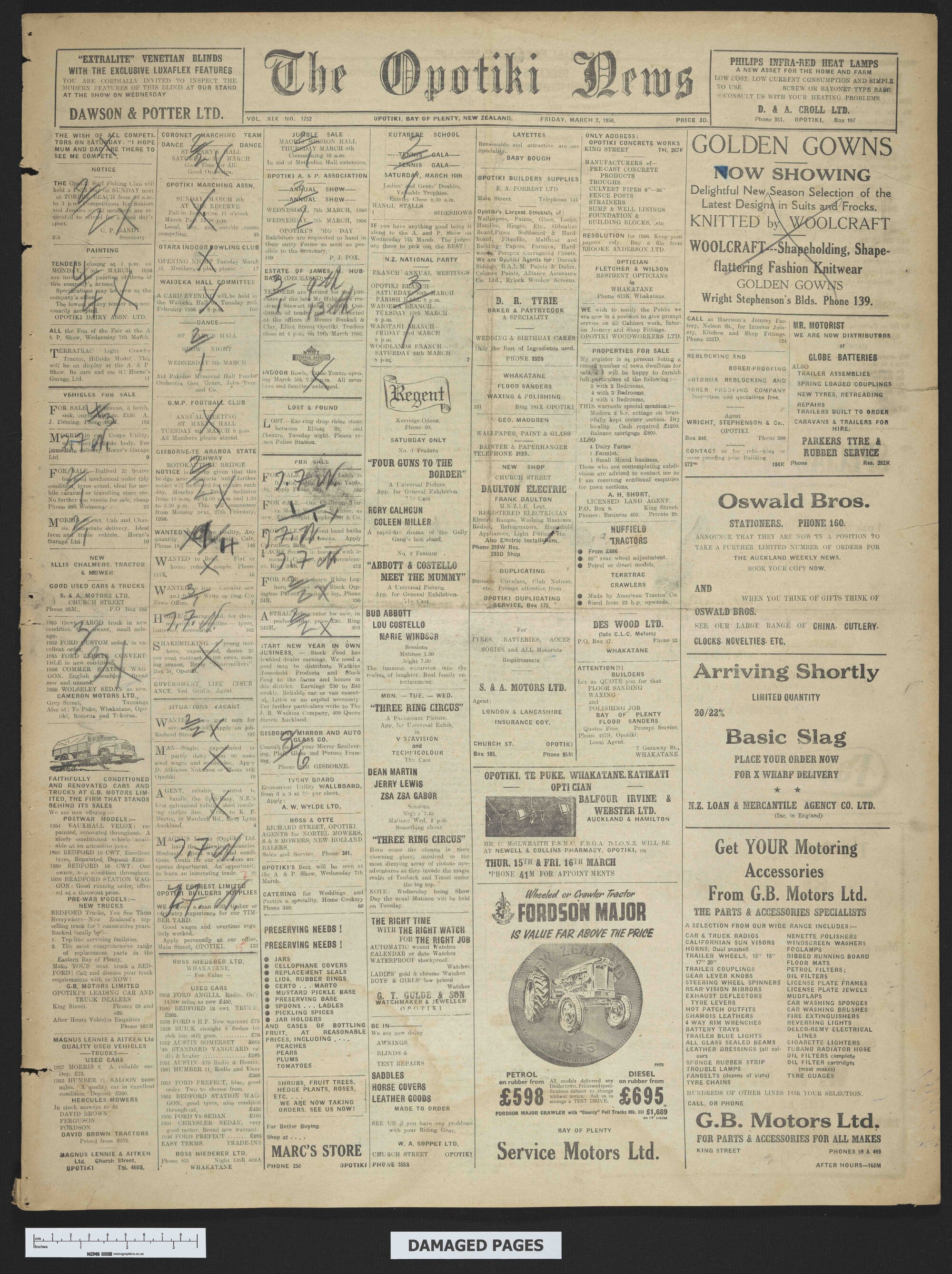 1956-03-02 Opotiki News