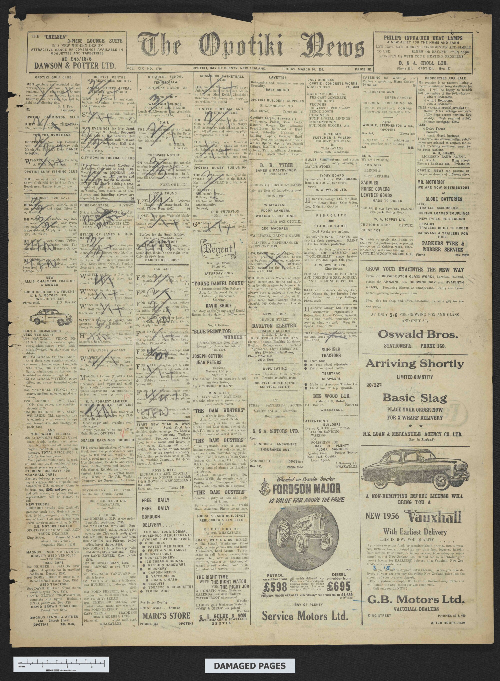 1956-03-16 Opotiki News