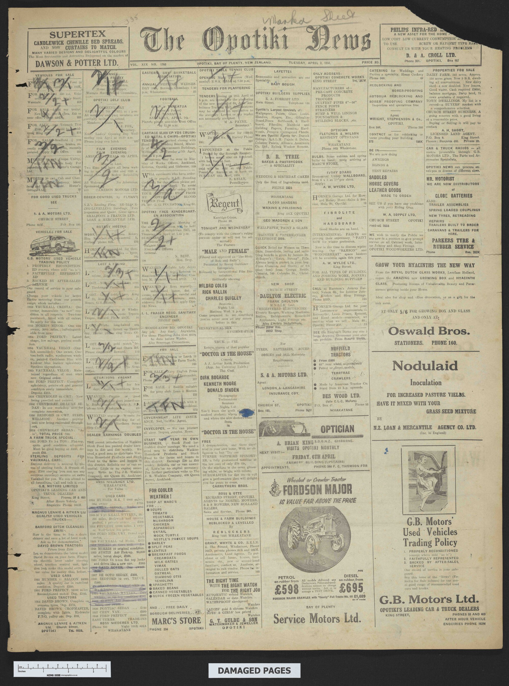 1956-04-03 Opotiki News