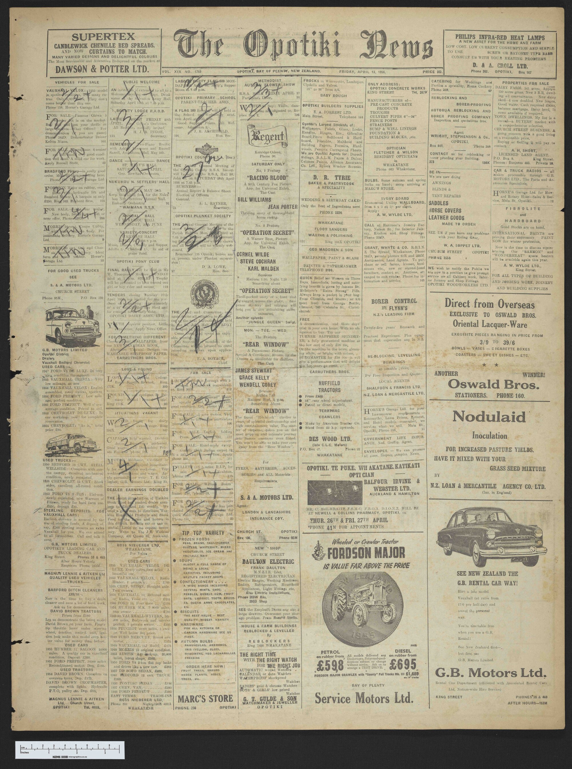 1956-04-13 Opotiki News