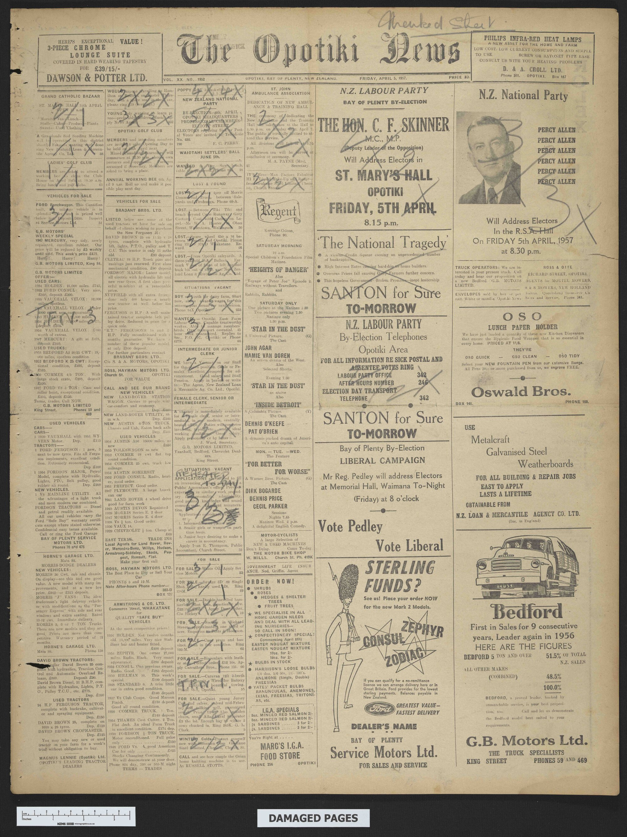 1957-04-05 Opotiki News