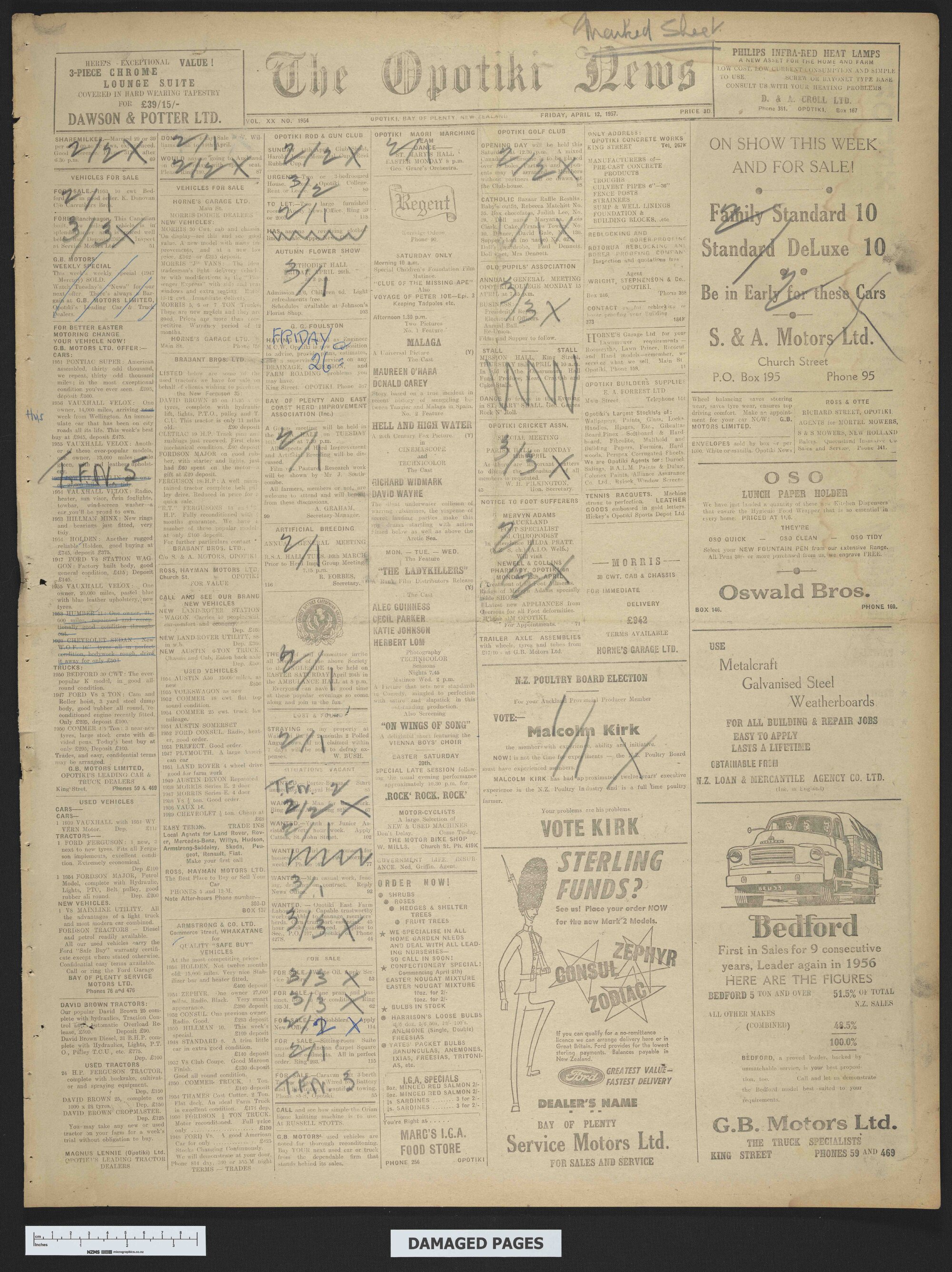 1957-04-12 Opotiki News