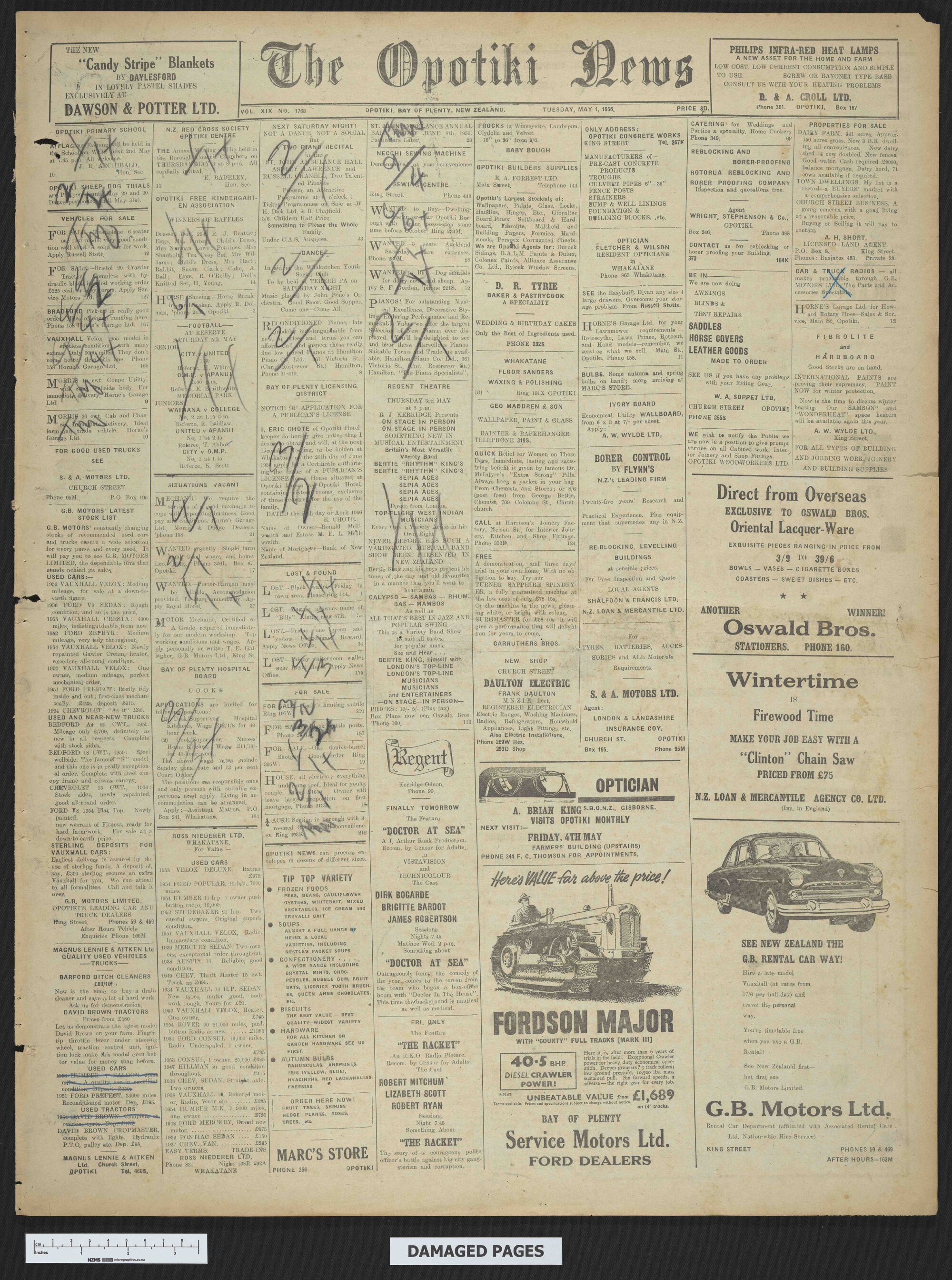 1956-05-01 Opotiki News