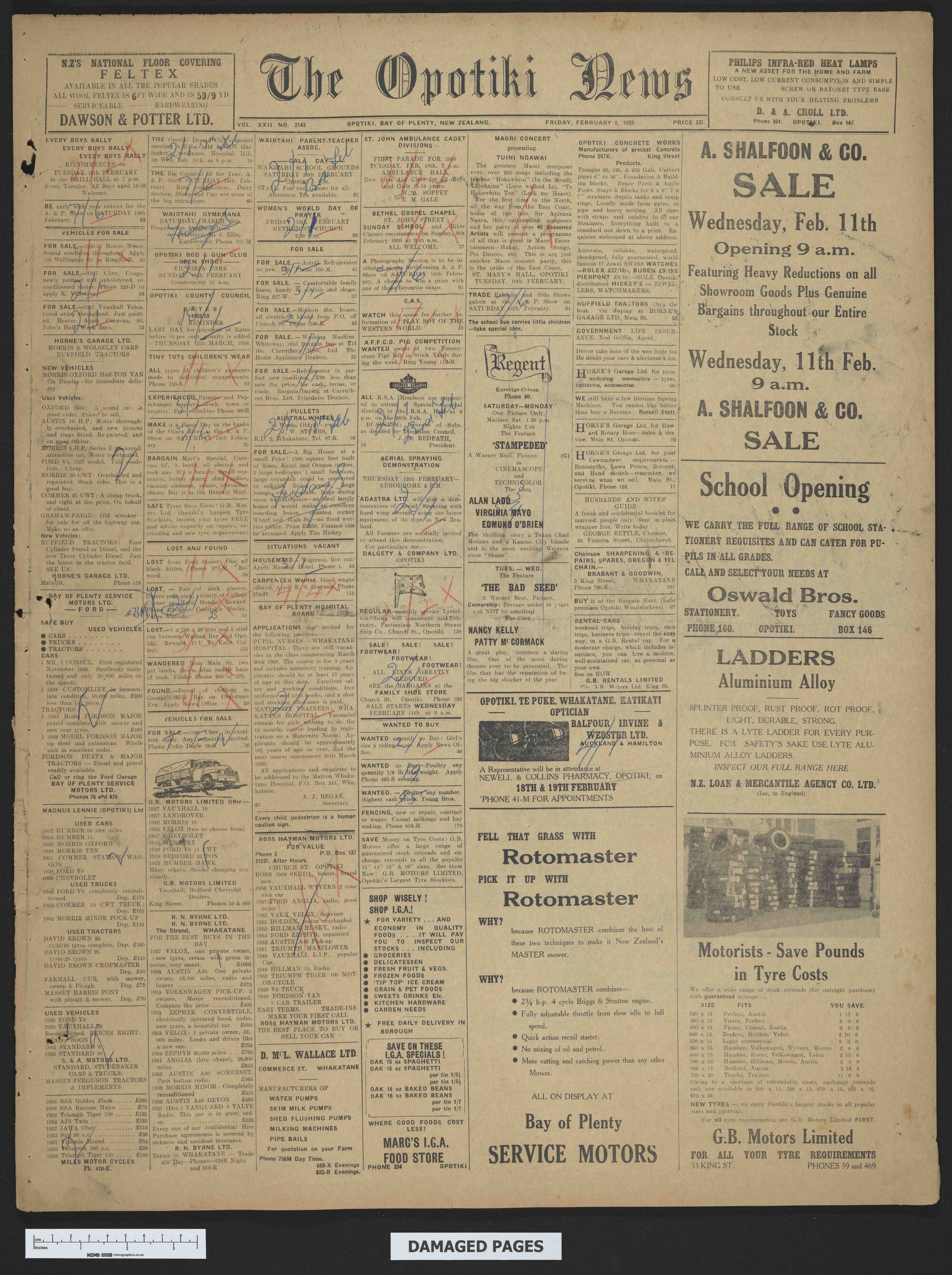 1959-02-06 Opotiki News