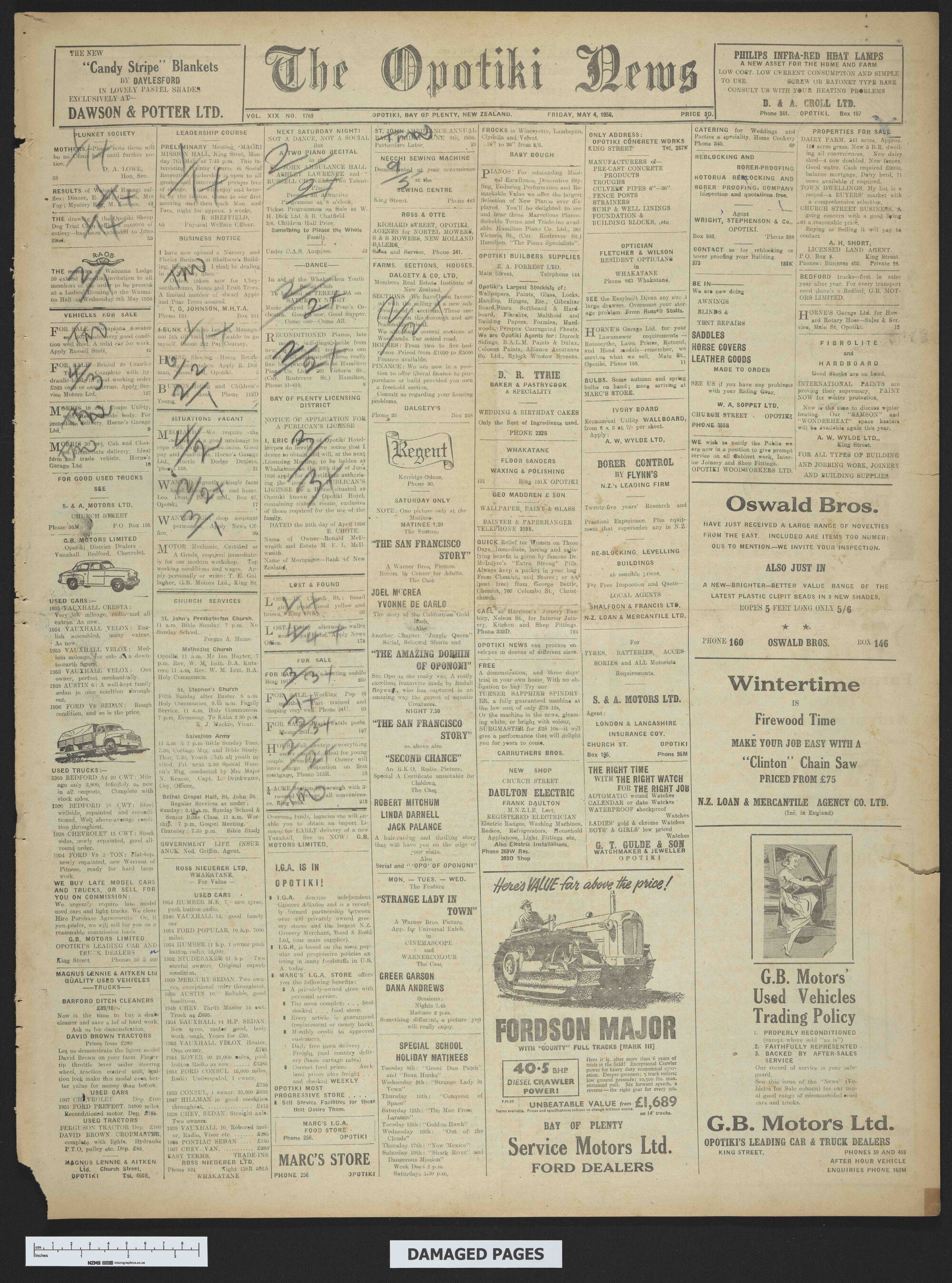 1956-05-04 Opotiki News