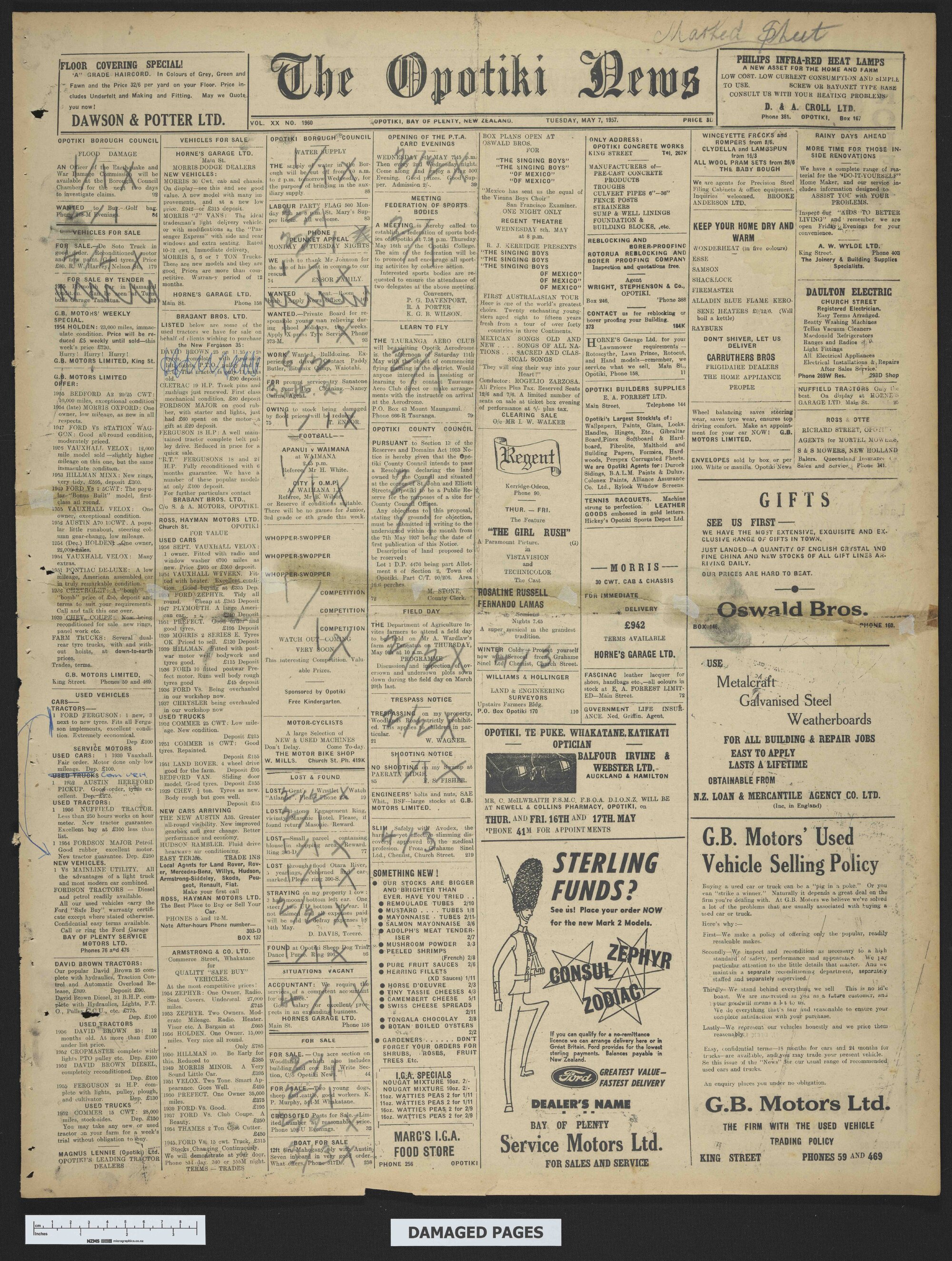 1957-05-07 Opotiki News