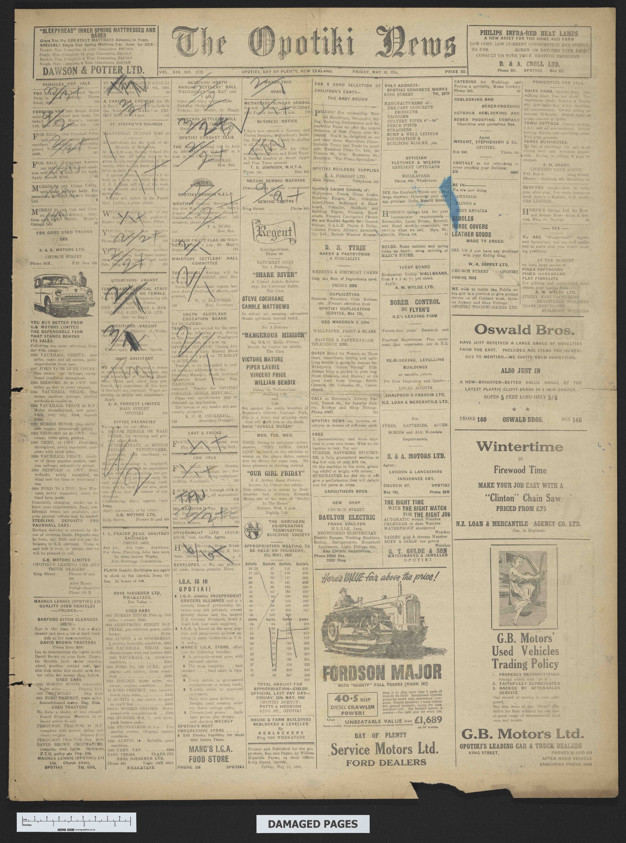 1956-05-18 Opotiki News