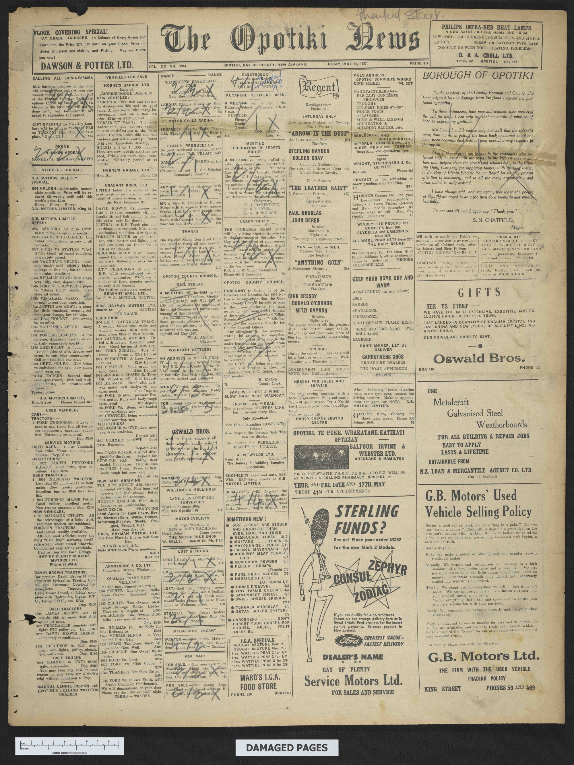 1957-05-10 Opotiki News