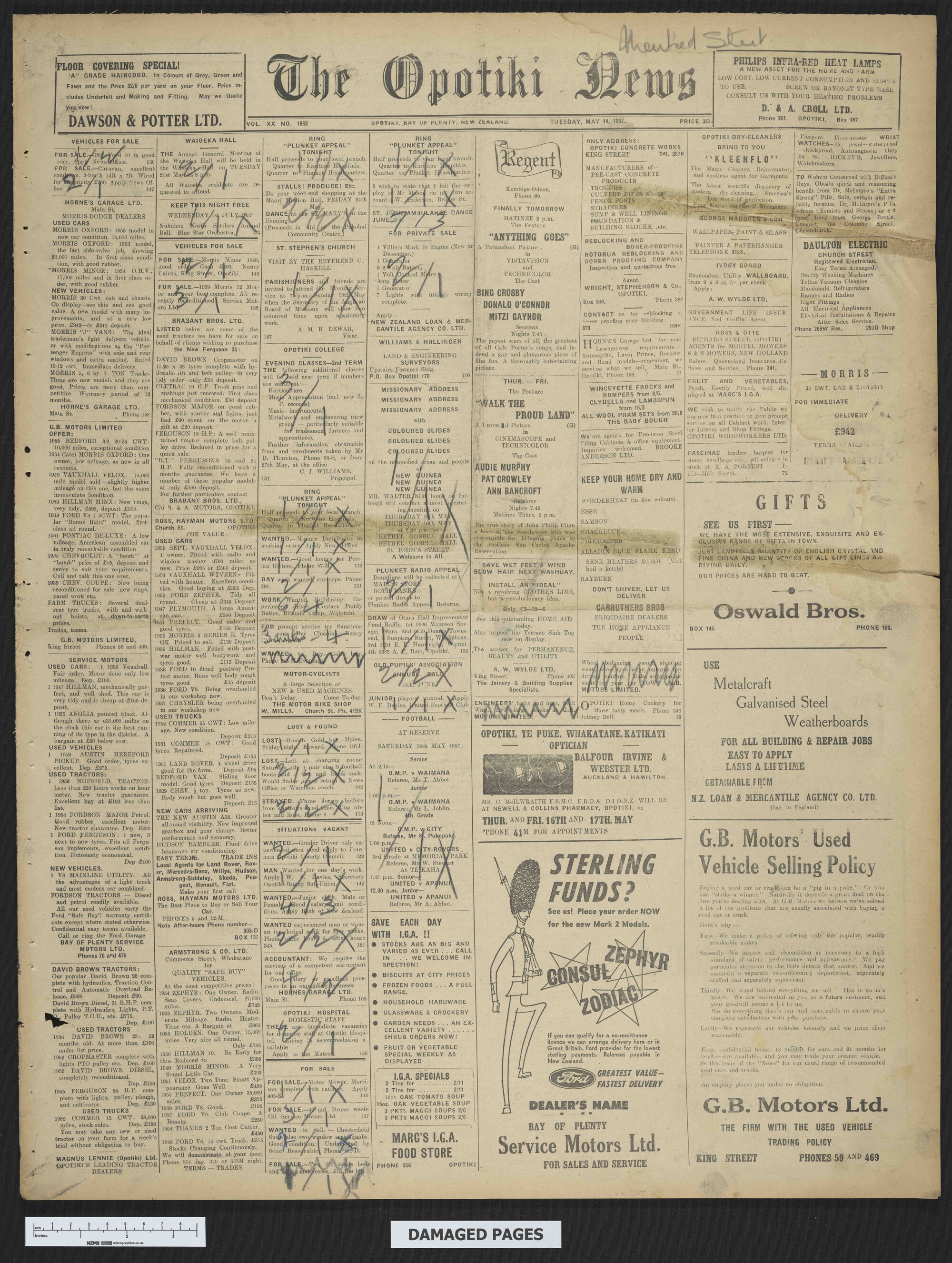 1957-05-14 Opotiki News