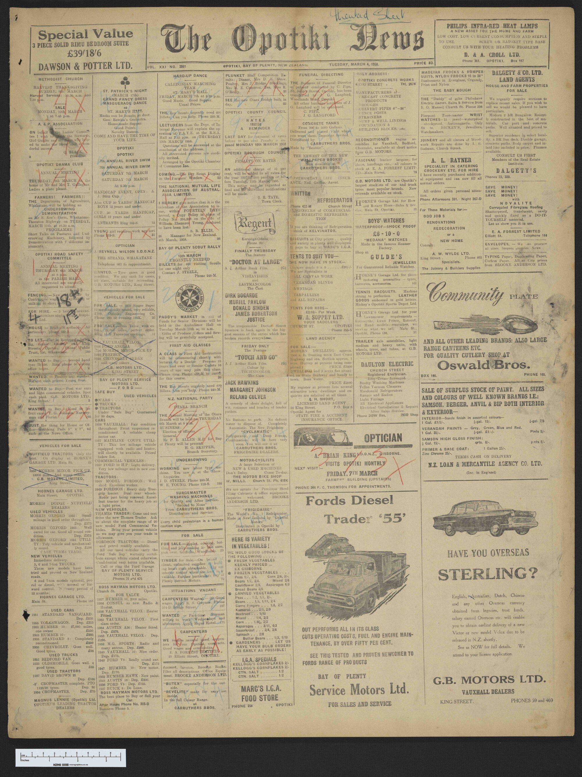 1958-03-04 Opotiki News