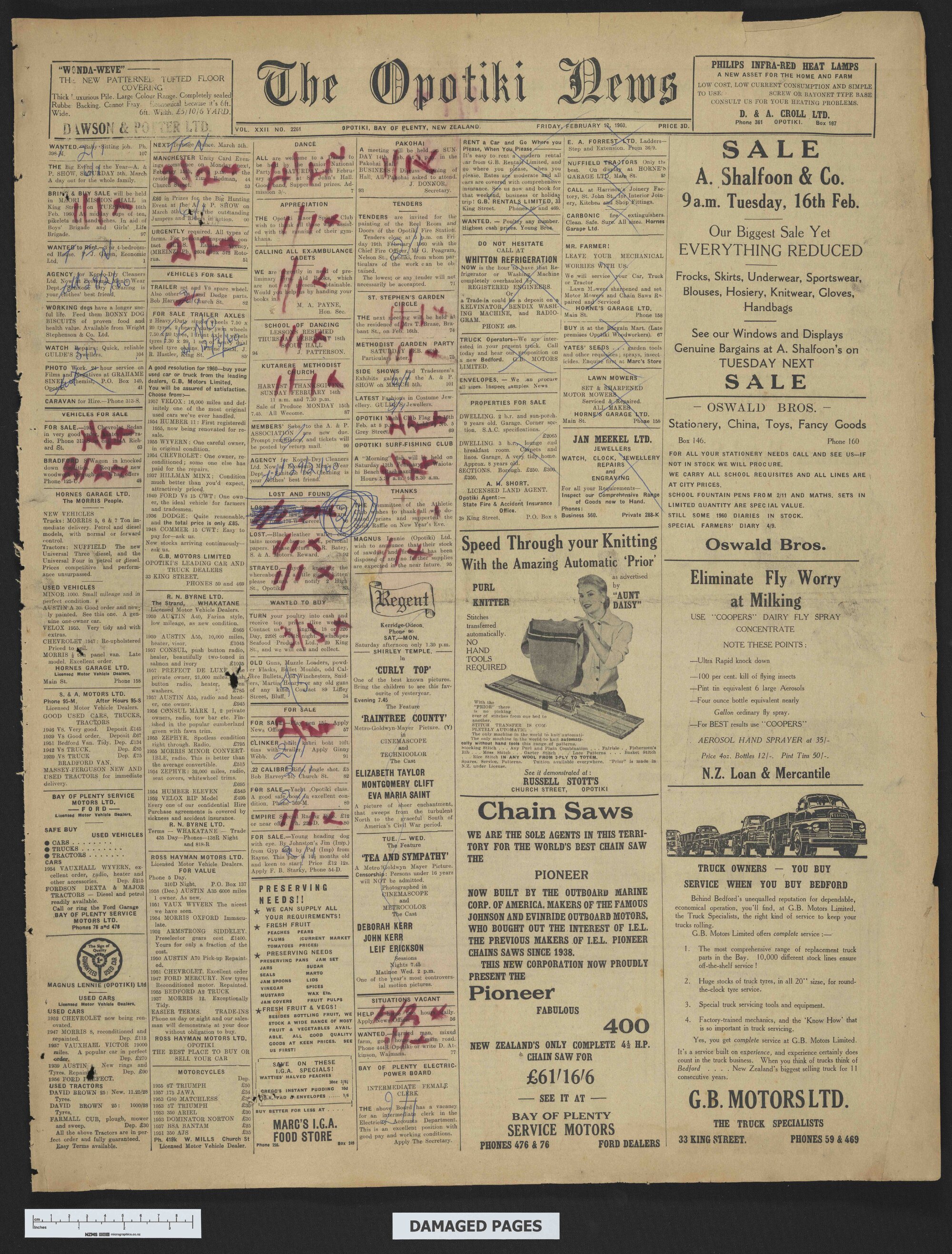 1960-02-12 Opotiki News