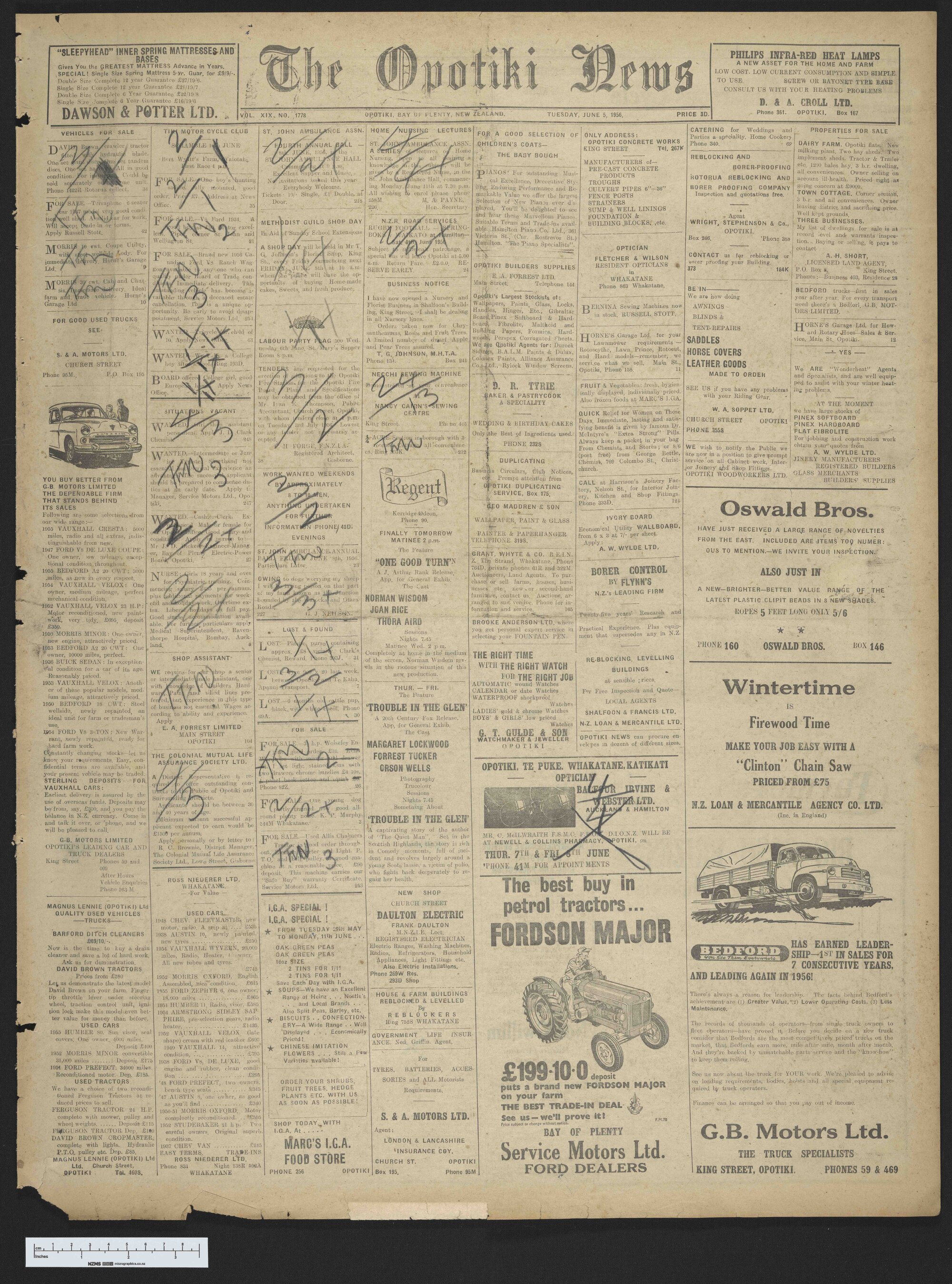 1956-06-05 Opotiki News