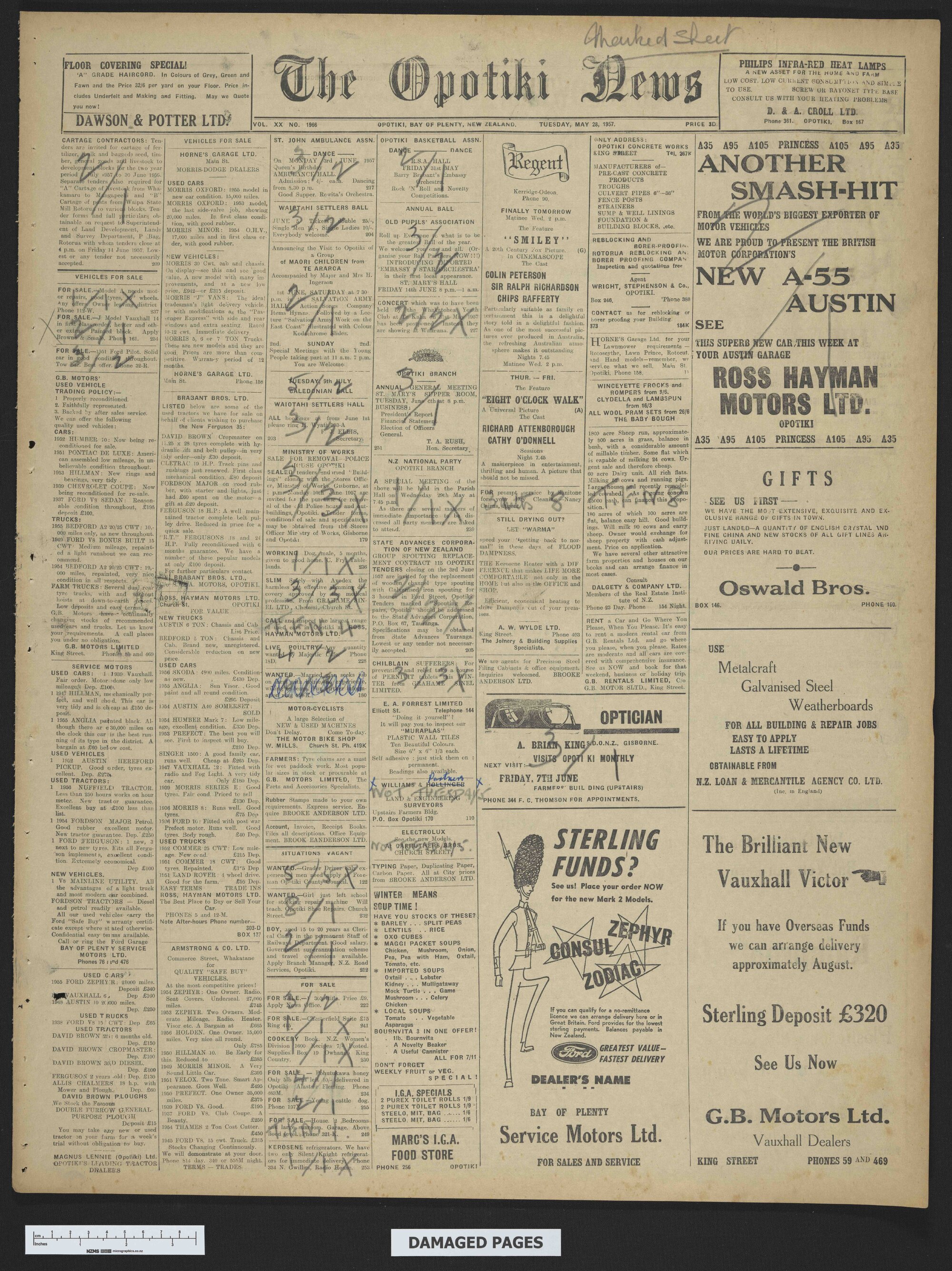 1957-05-28 Opotiki News