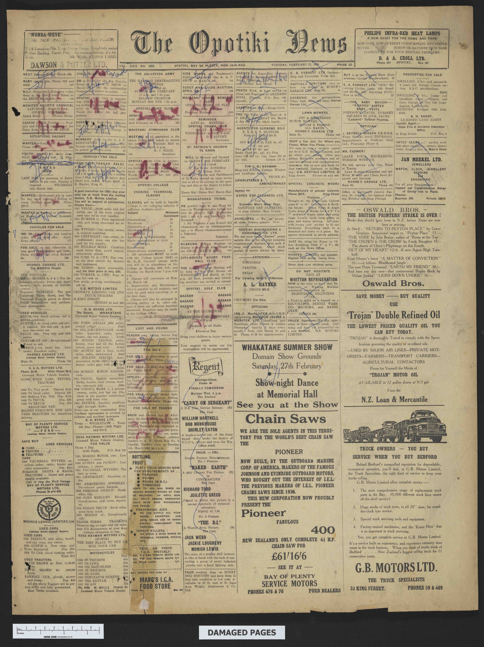 1960-02-23 Opotiki News