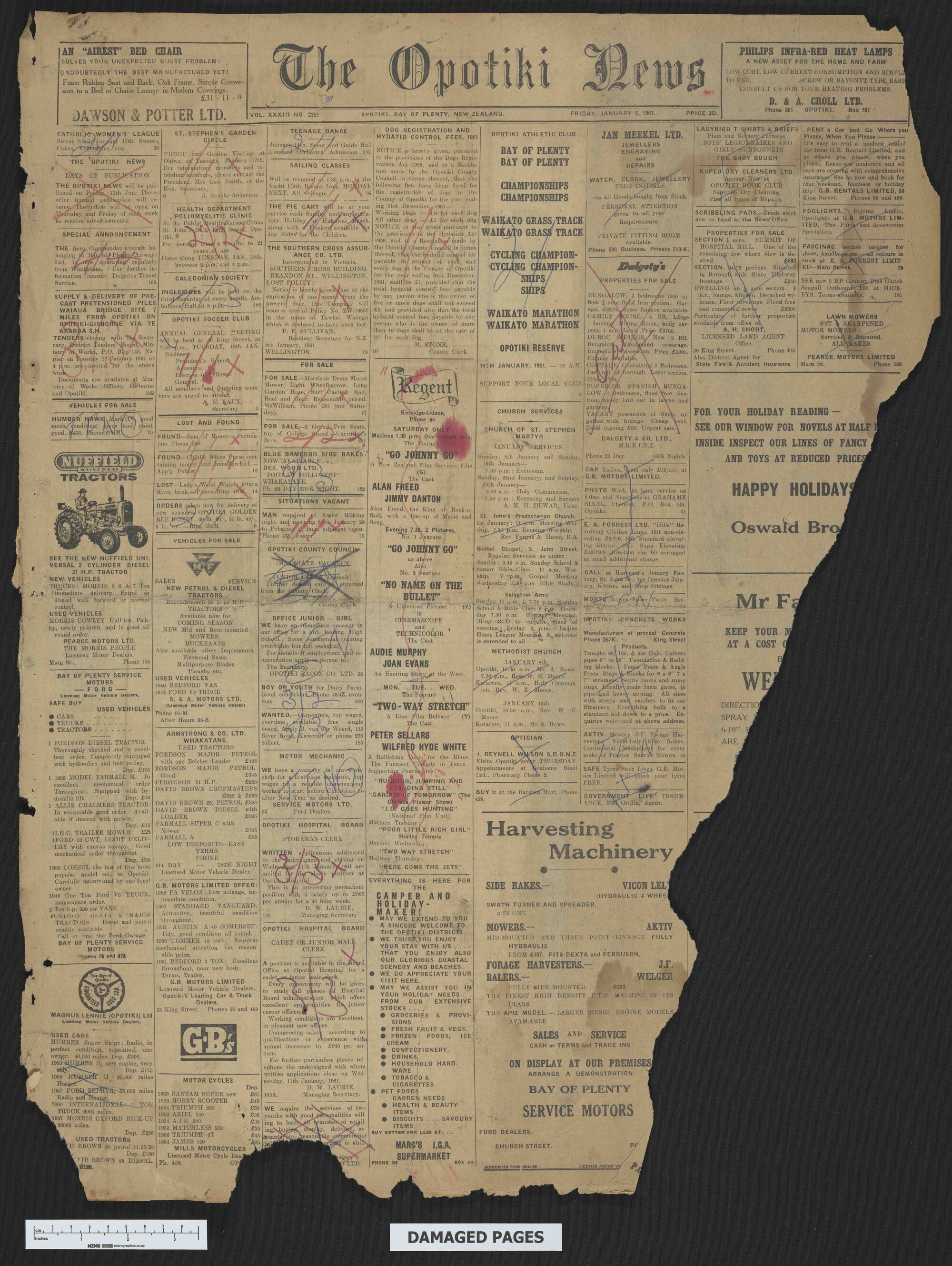 1961-01-06 Opotiki News