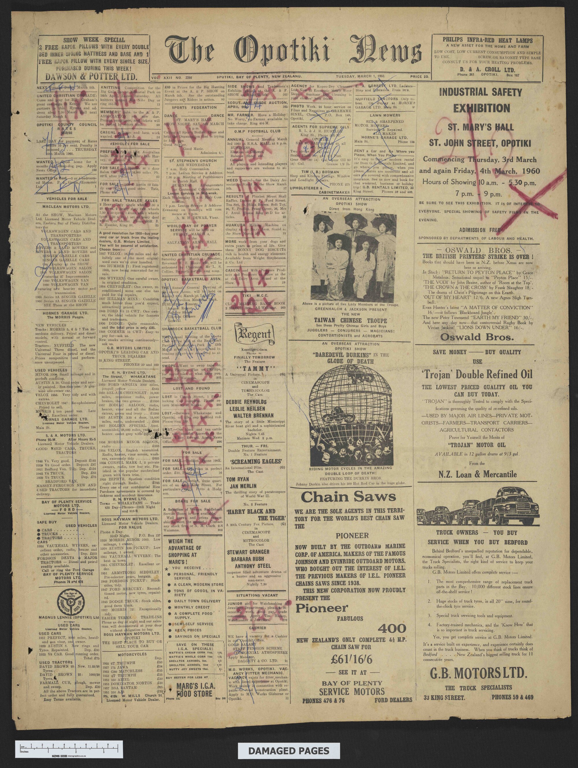 1960-03-01 Opotiki News