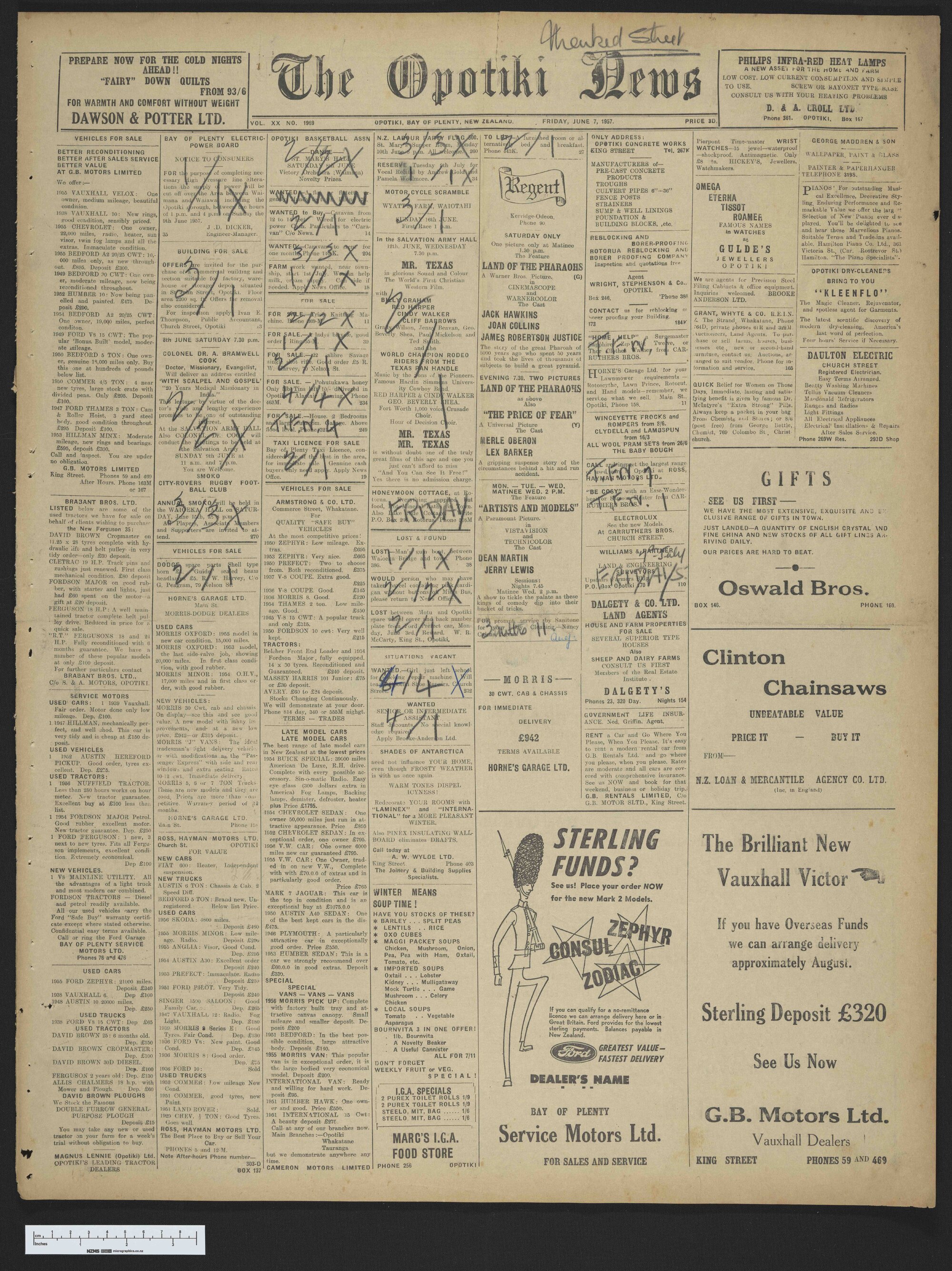 1957-06-07 Opotiki News