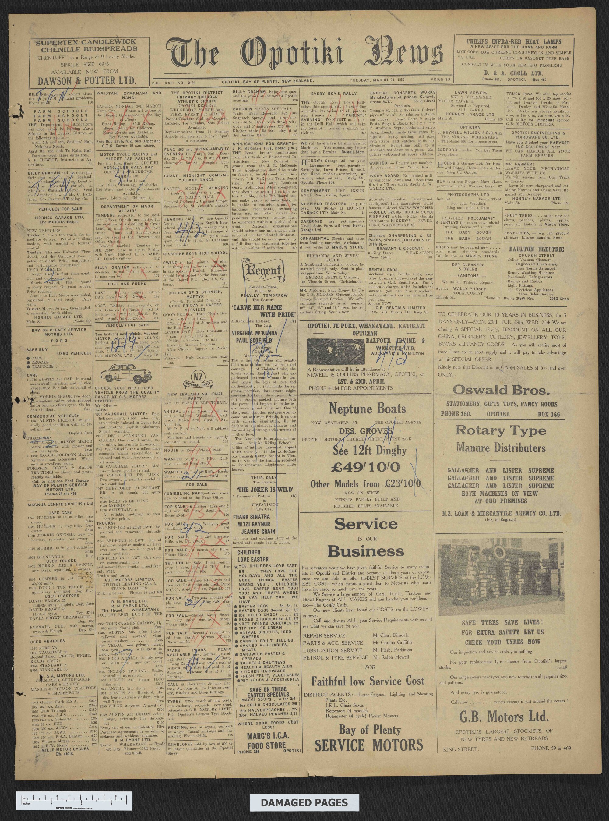1959-03-24 Opotiki News