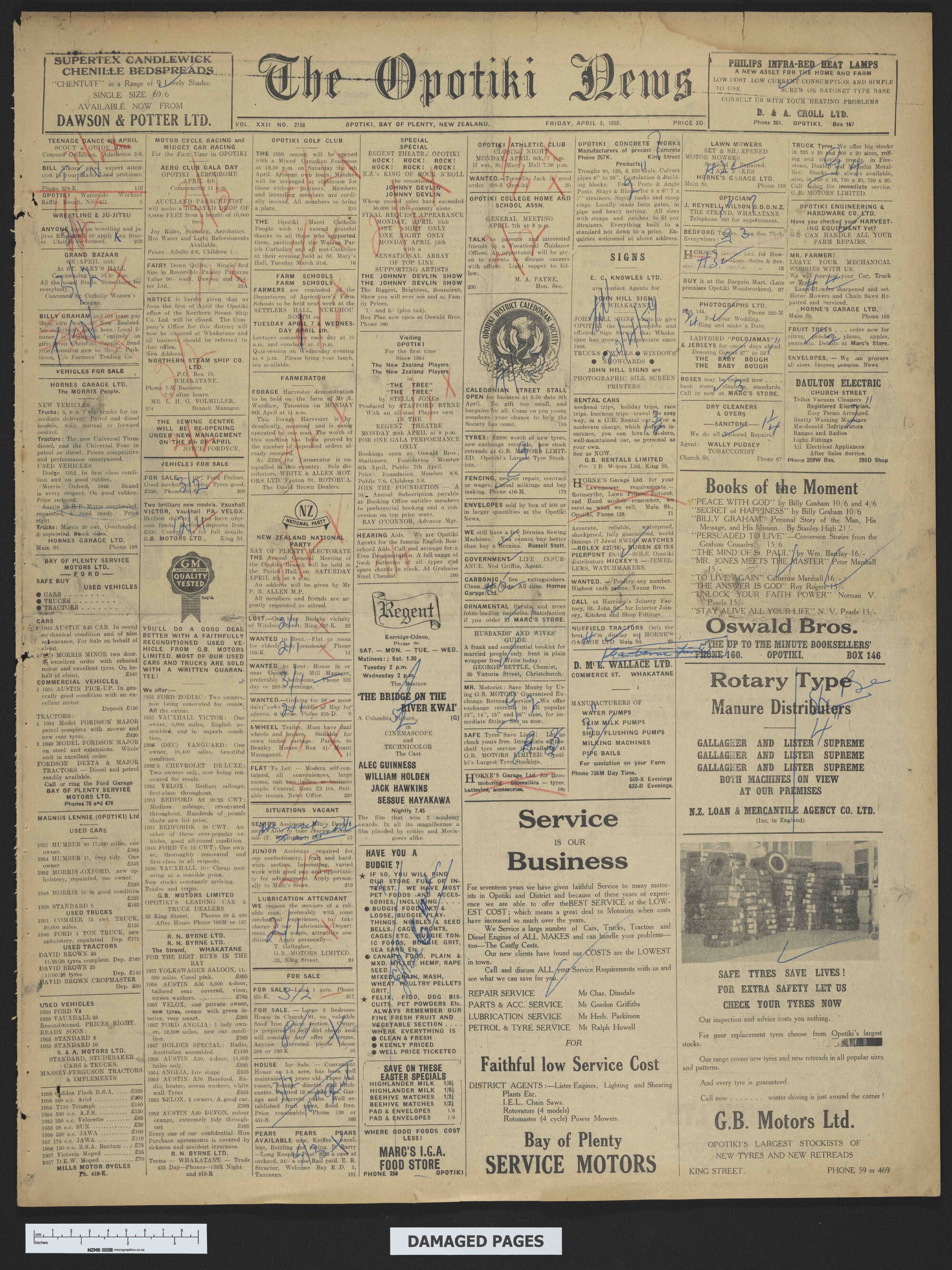 1959-04-03 Opotiki News