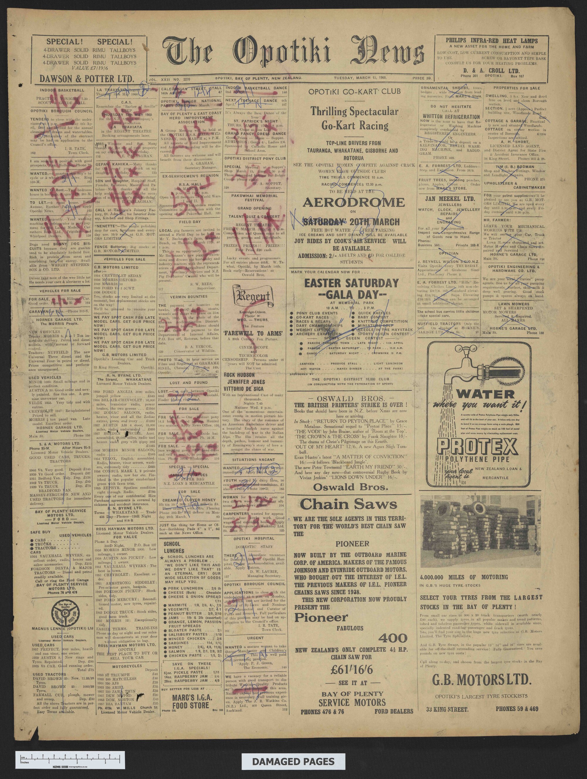 1960-03-15 Opotiki News