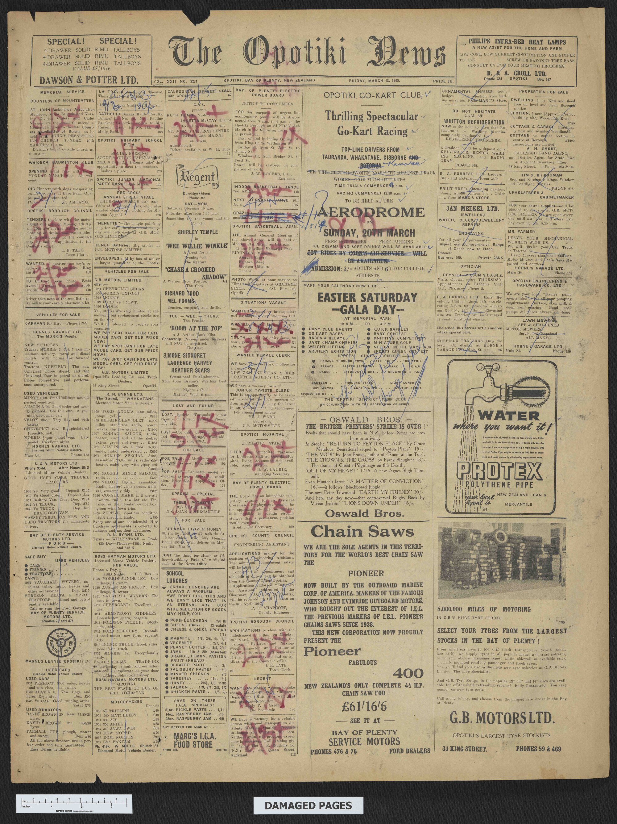 1960-03-18 Opotiki News