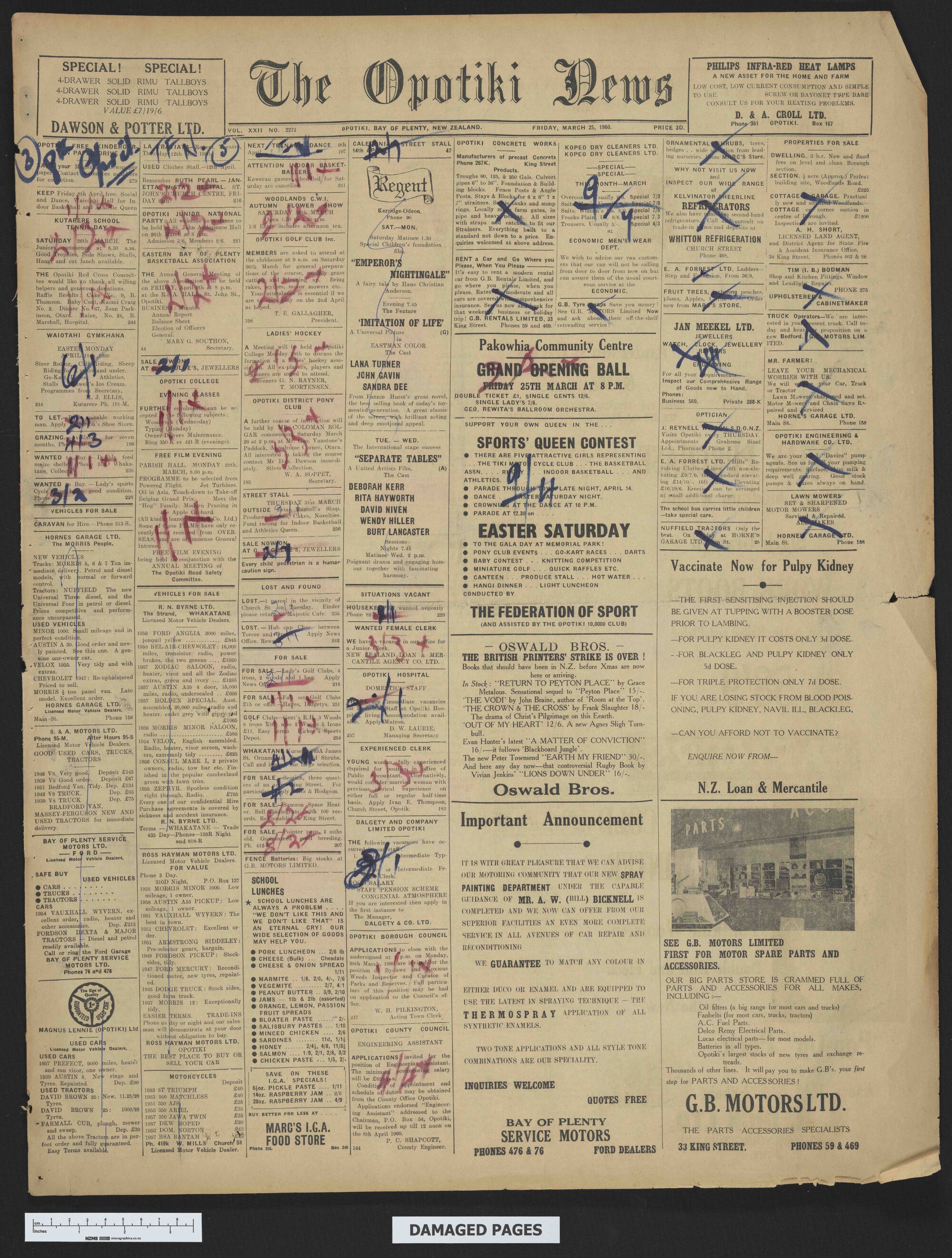 1960-03-25 Opotiki News