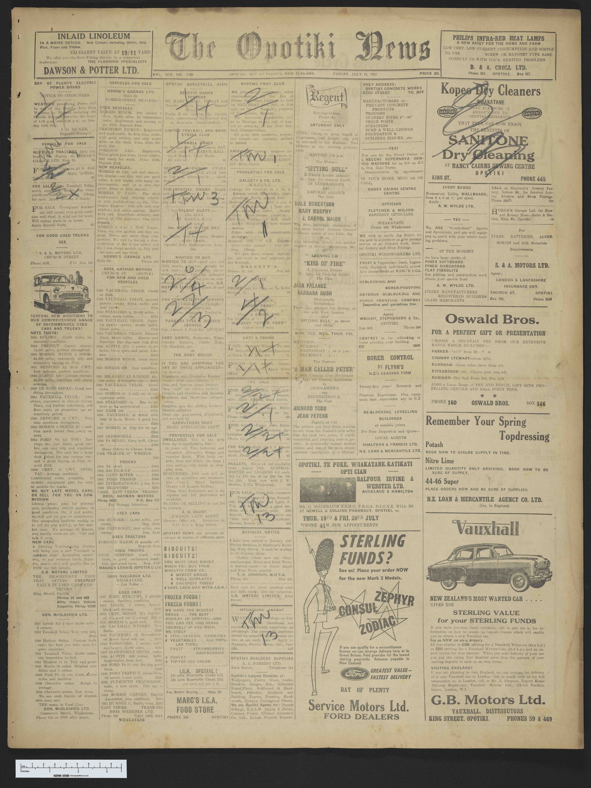 1956-07-13 Opotiki News