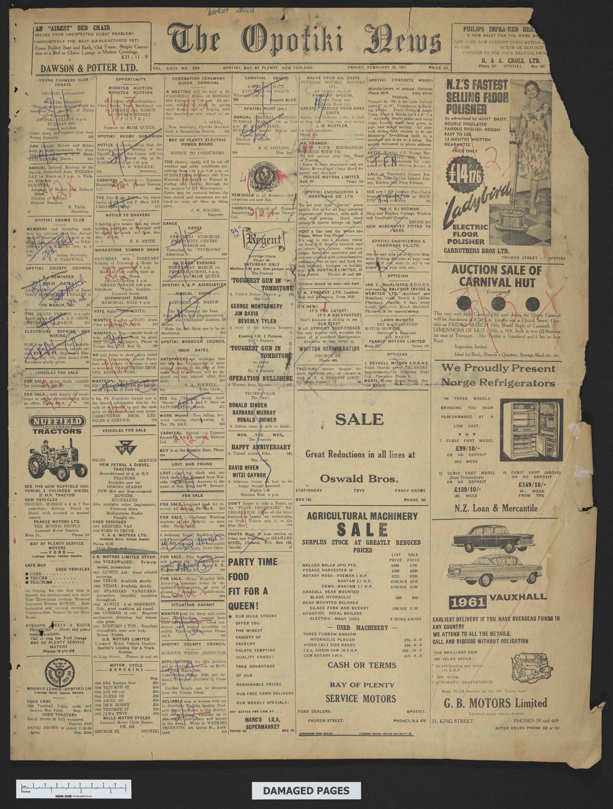 1961-02-24 Opotiki News