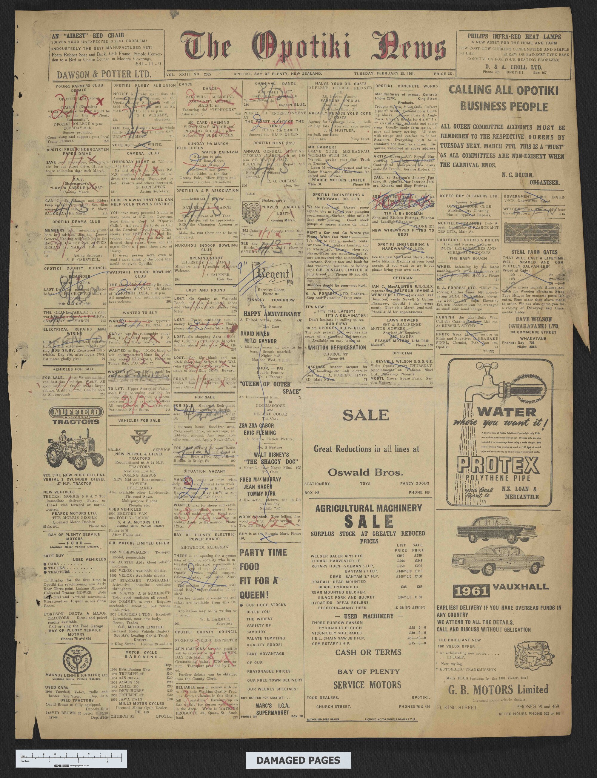 1961-02-28 Opotiki News