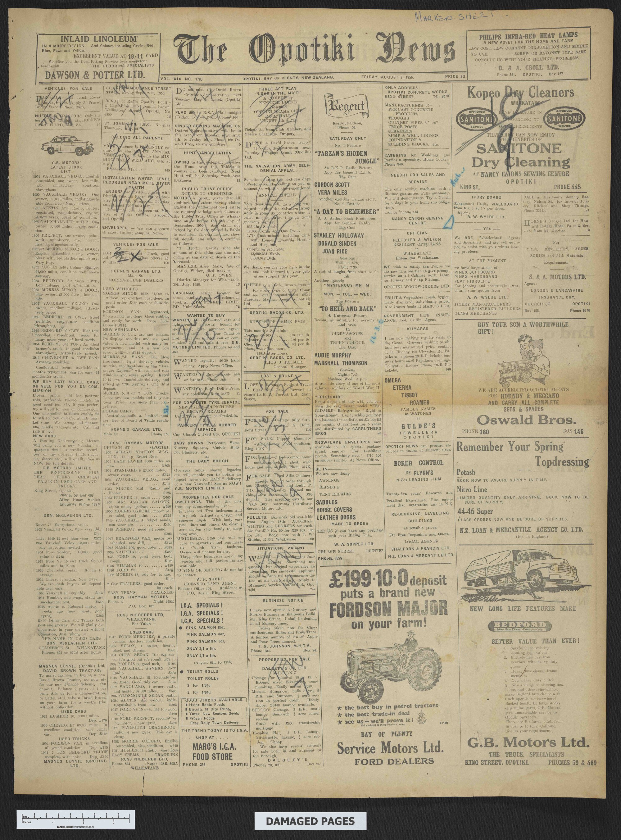 1956-08-03 Opotiki News