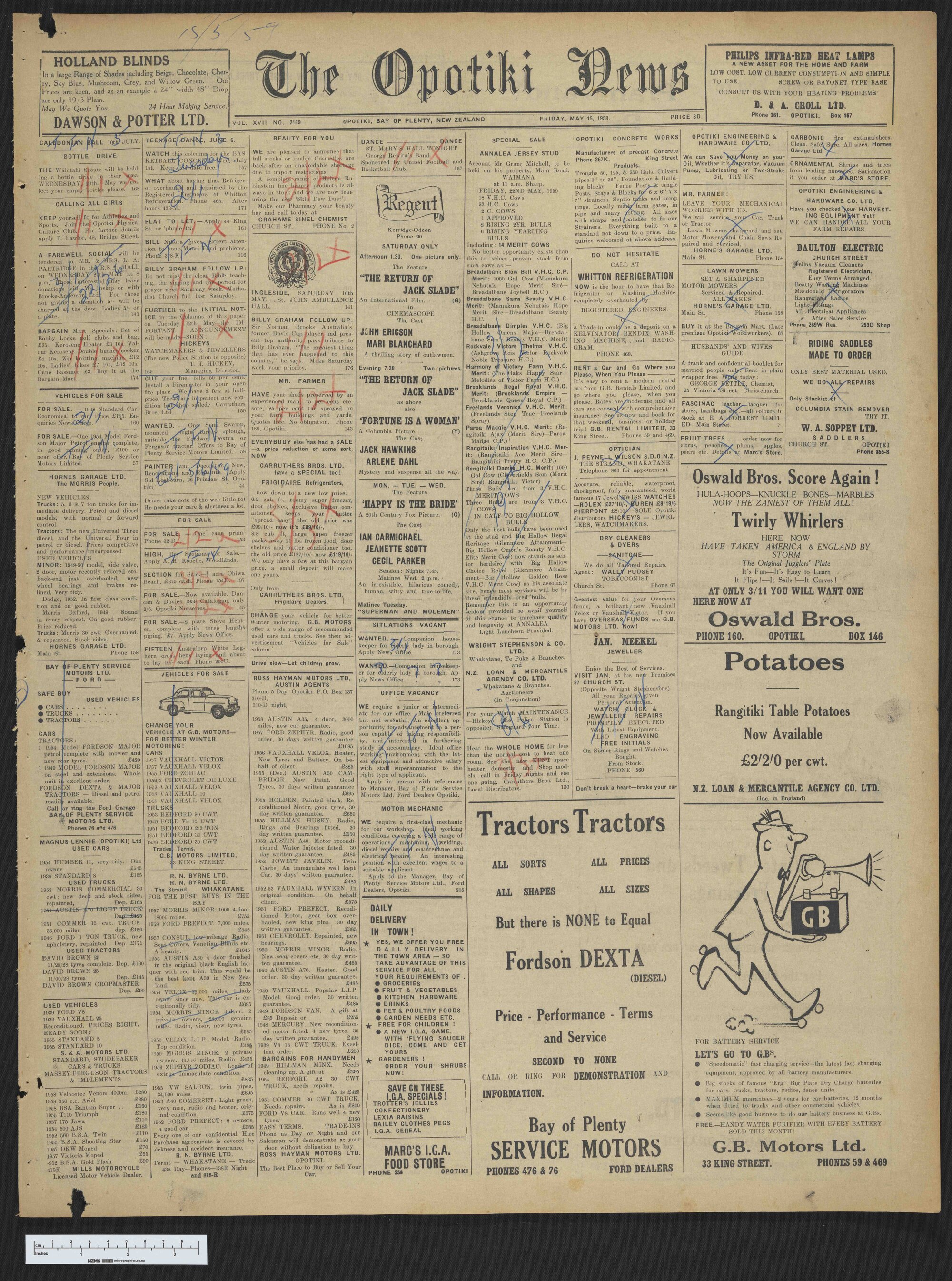 1959-05-15 Opotiki News