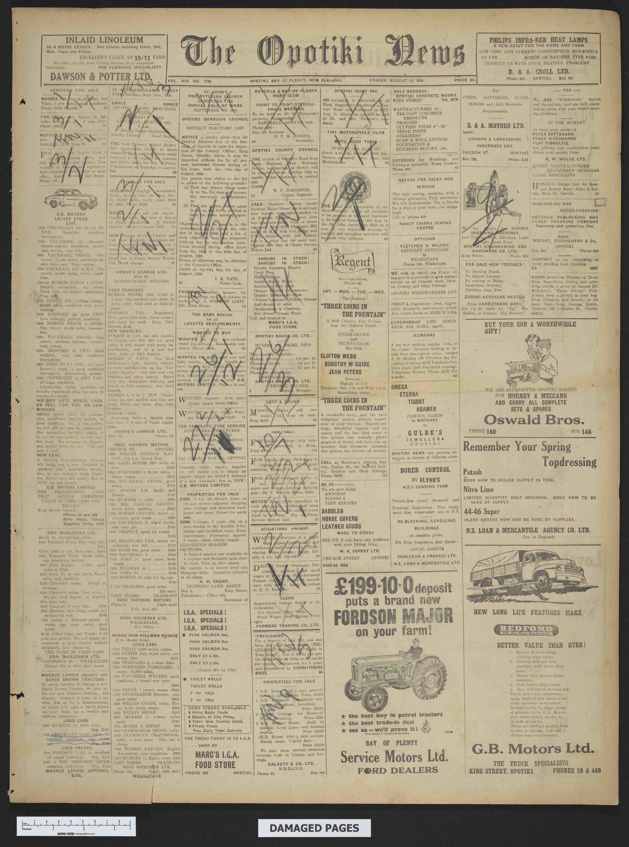 1956-08-10 Opotiki News