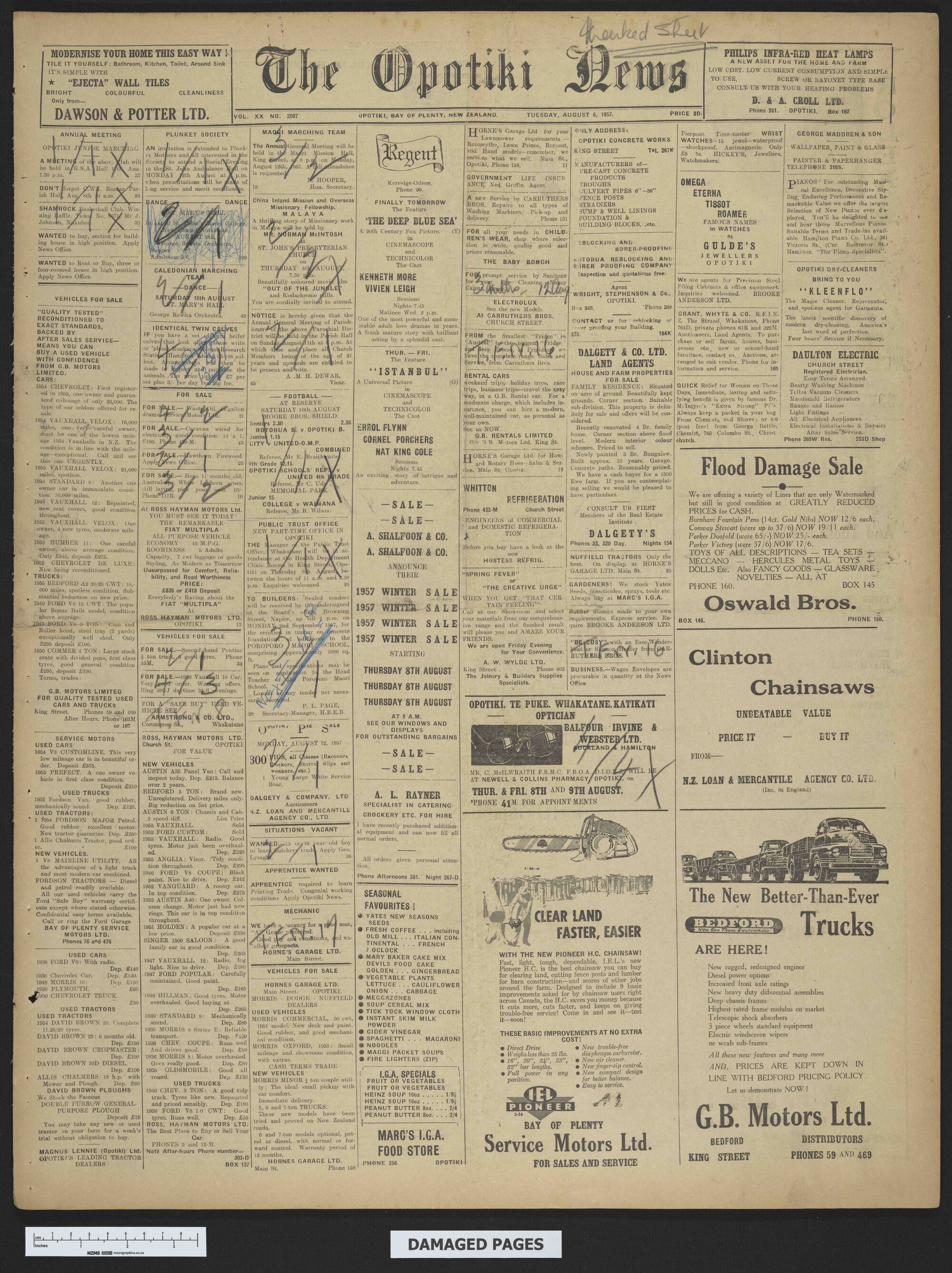 1957-08-06 Opotiki News