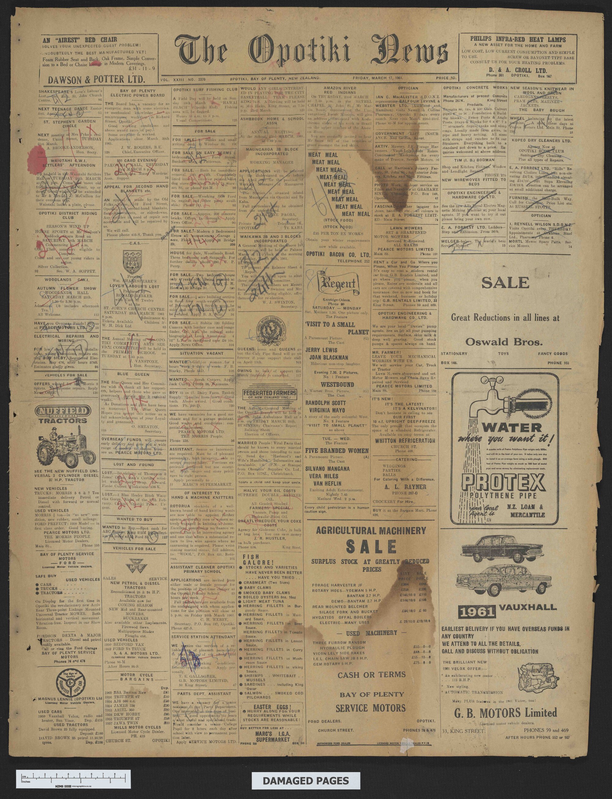 1961-03-17 Opotiki News