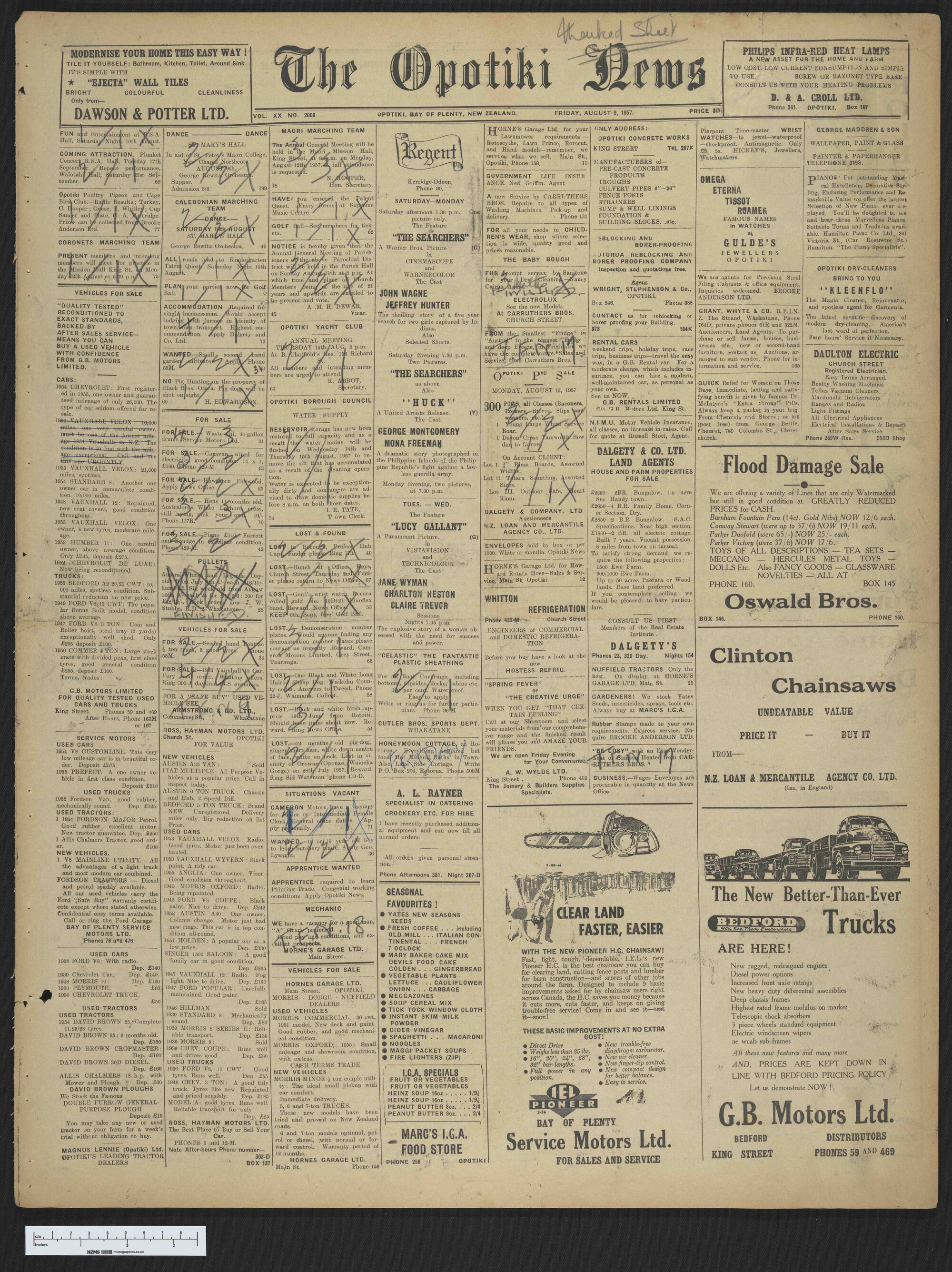 1957-08-09 Opotiki News