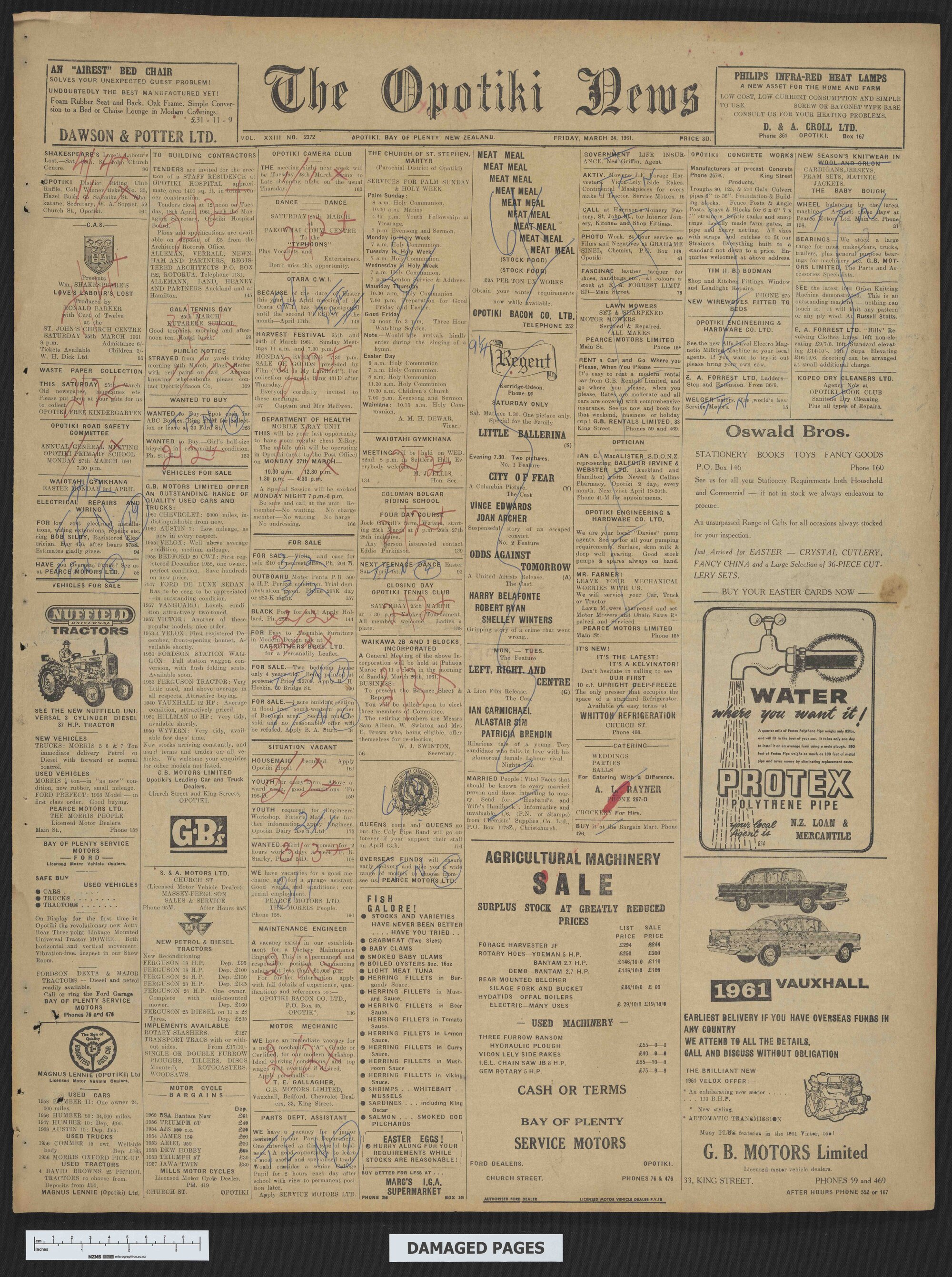 1961-03-24 Opotiki News