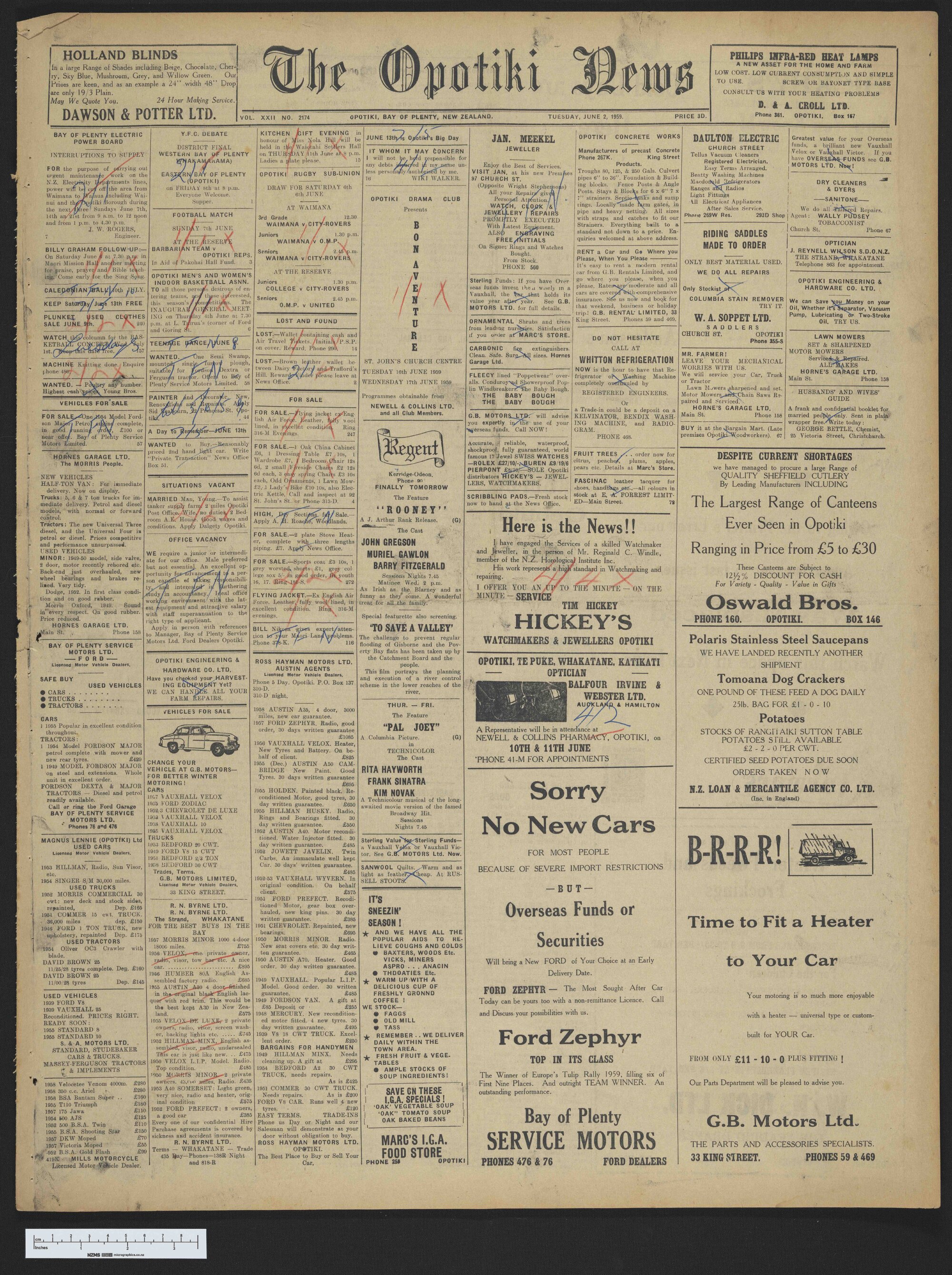 1959-06-02 Opotiki News