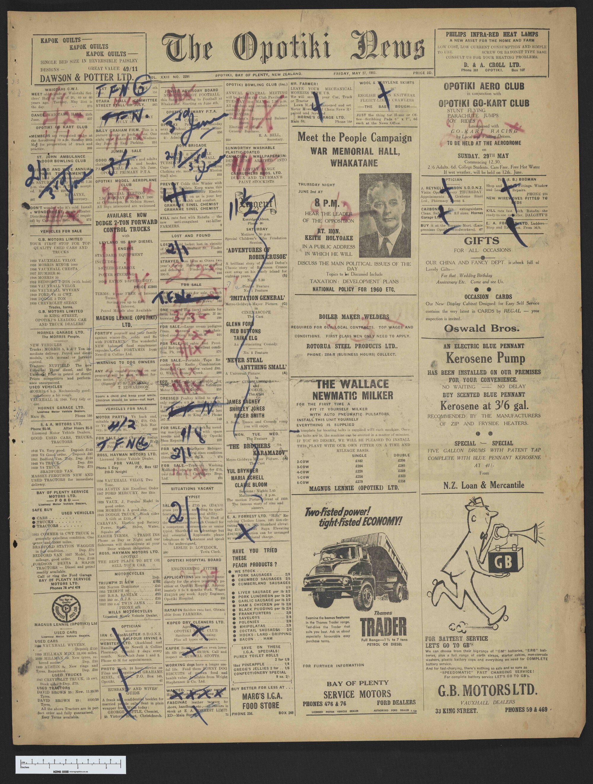 1960-05-27 Opotiki News
